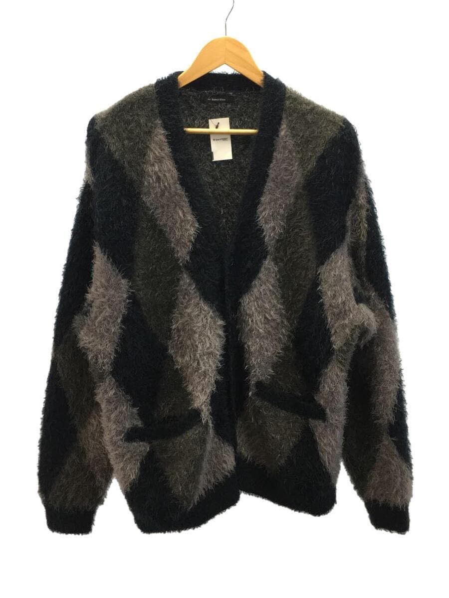 Number (N)ine Fuzzy Argyle Cardigan Size US M / EU 48-50 / 2 - 1 Thumbnail