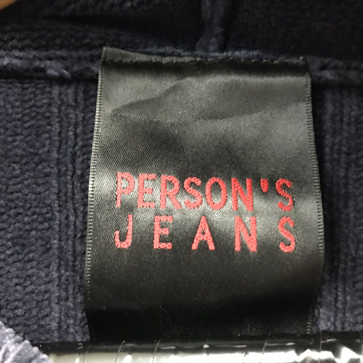 Japanese Brand × PERSON'S × Seditionaries Vintage Person’s Jeans Hoodie Sweatshirt Size US M / EU 48-50 / 2 - 5 Thumbnail