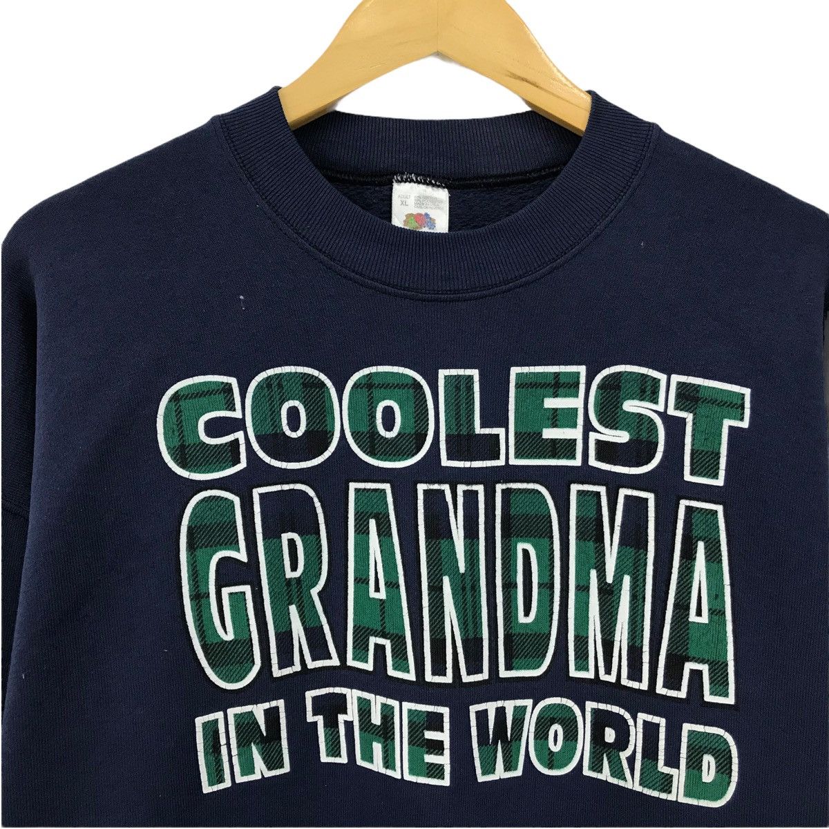 Japanese Brand × Vintage Vintage Coolest Grandma Sweatshirt Pullover Jumper Size US L / EU 52-54 / 3 - 3 Thumbnail