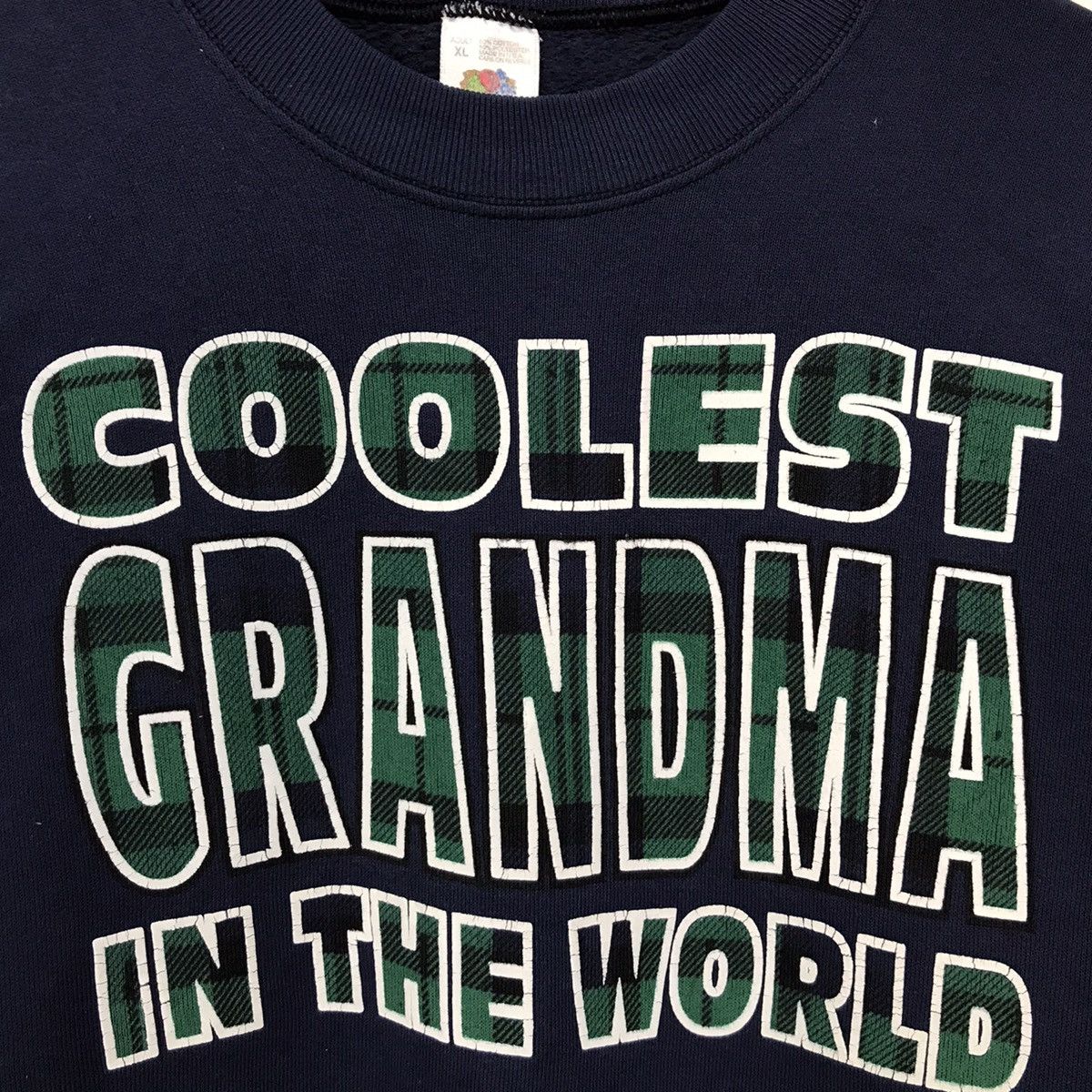 Japanese Brand × Vintage Vintage Coolest Grandma Sweatshirt Pullover Jumper Size US L / EU 52-54 / 3 - 4 Thumbnail