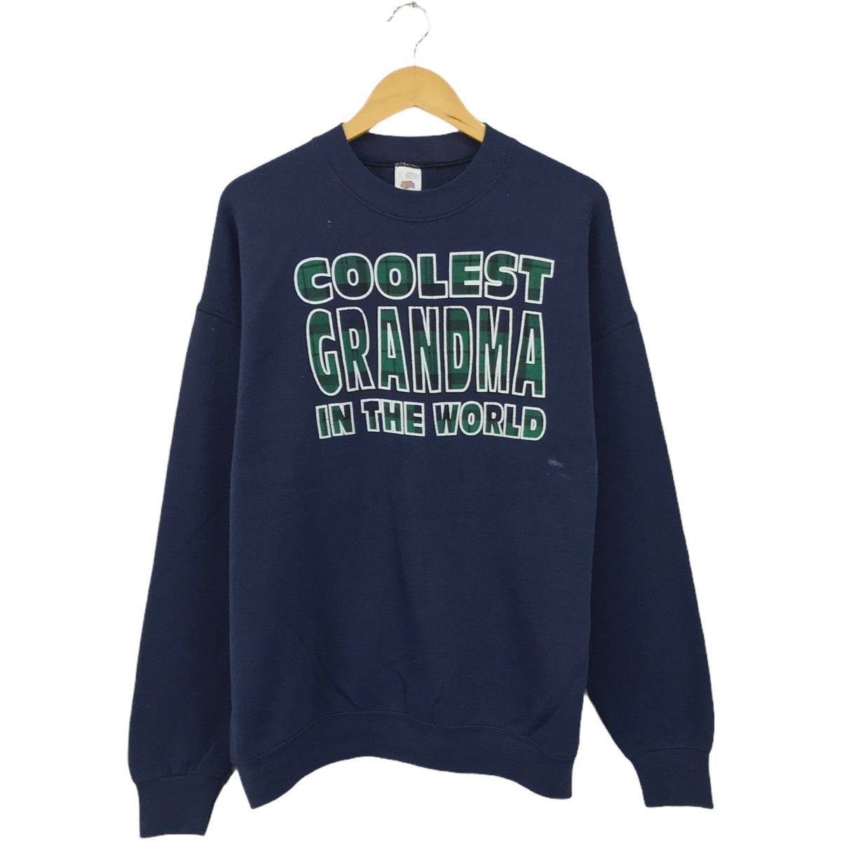 Japanese Brand × Vintage Vintage Coolest Grandma Sweatshirt Pullover Jumper Size US L / EU 52-54 / 3 - 2 Thumbnail