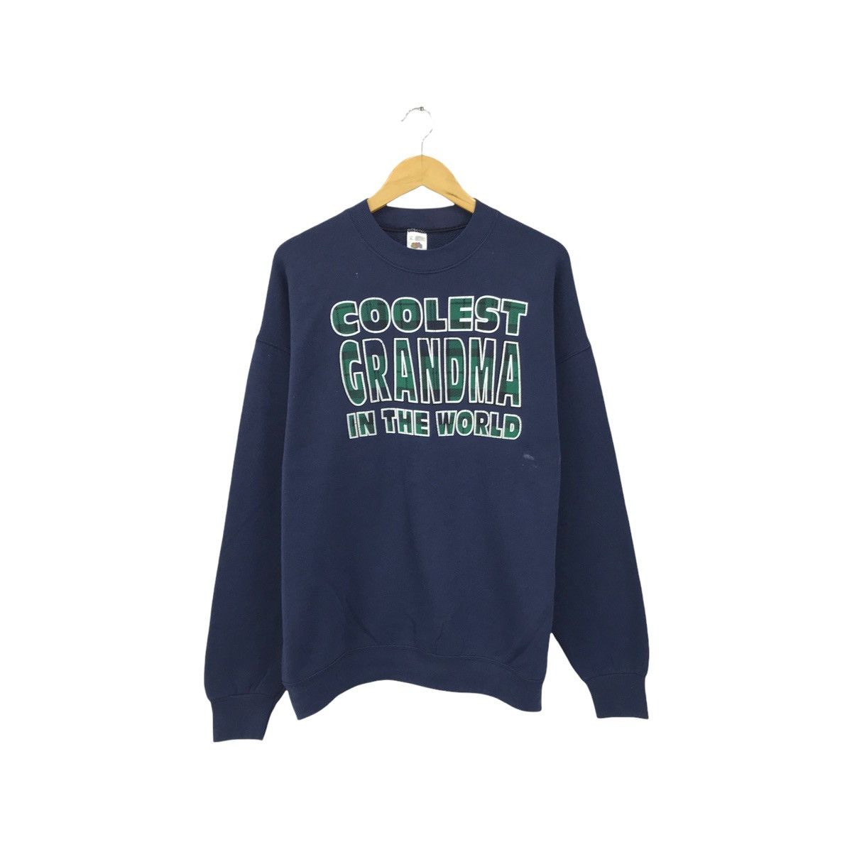 Japanese Brand × Vintage Vintage Coolest Grandma Sweatshirt Pullover Jumper Size US L / EU 52-54 / 3 - 1 Thumbnail