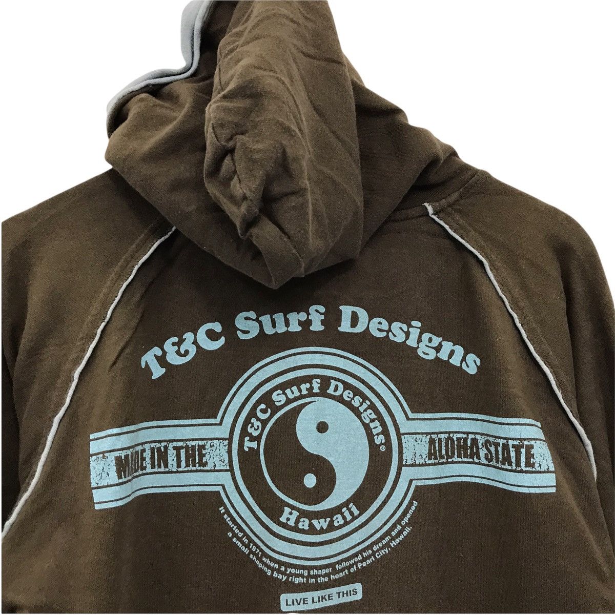 Vintage Vintage T&C Town And County Hoodie Sweatshirt Size US S / EU 44-46 / 1 - 7 Thumbnail