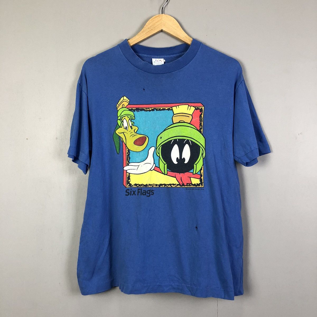 Vintage Looney Tunes Marvin The Martian&Six Flags