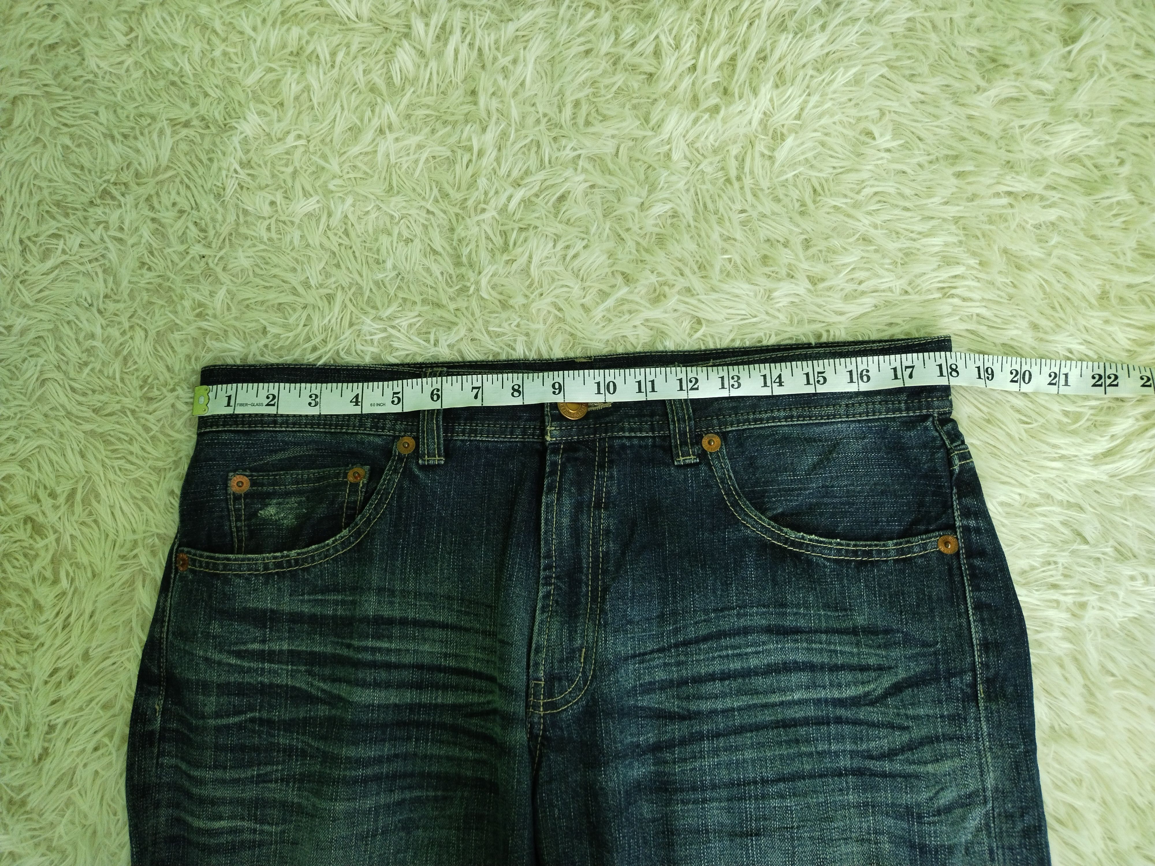 Edition Japan VINTAGE SORRIDERE PATCHES DENIM JEANS Size US 36 / EU 52 - 15 Thumbnail