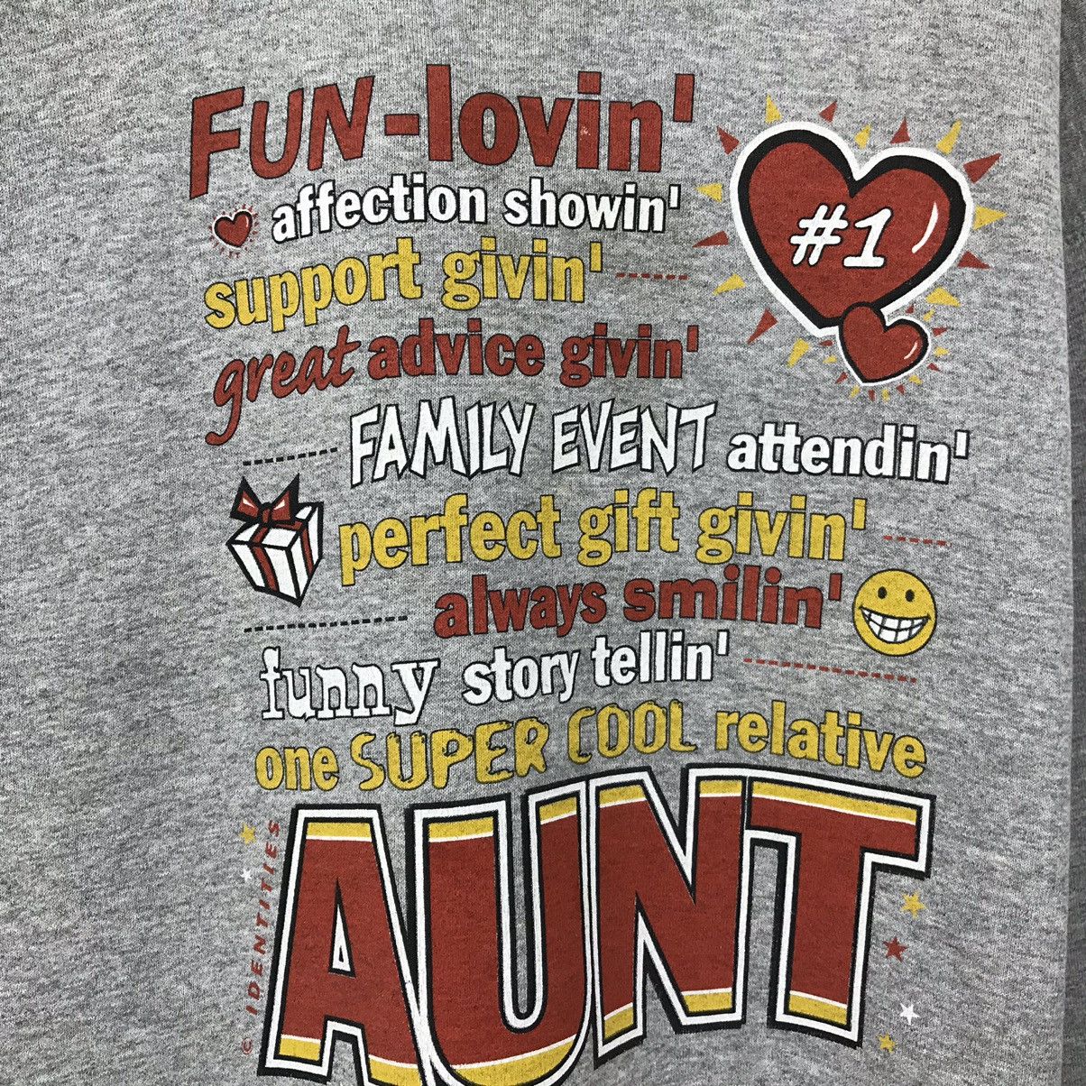 Vintage Vintage Aunt Sweatshirt Crewneck Pullover Jumper Size US L / EU 52-54 / 3 - 3 Thumbnail