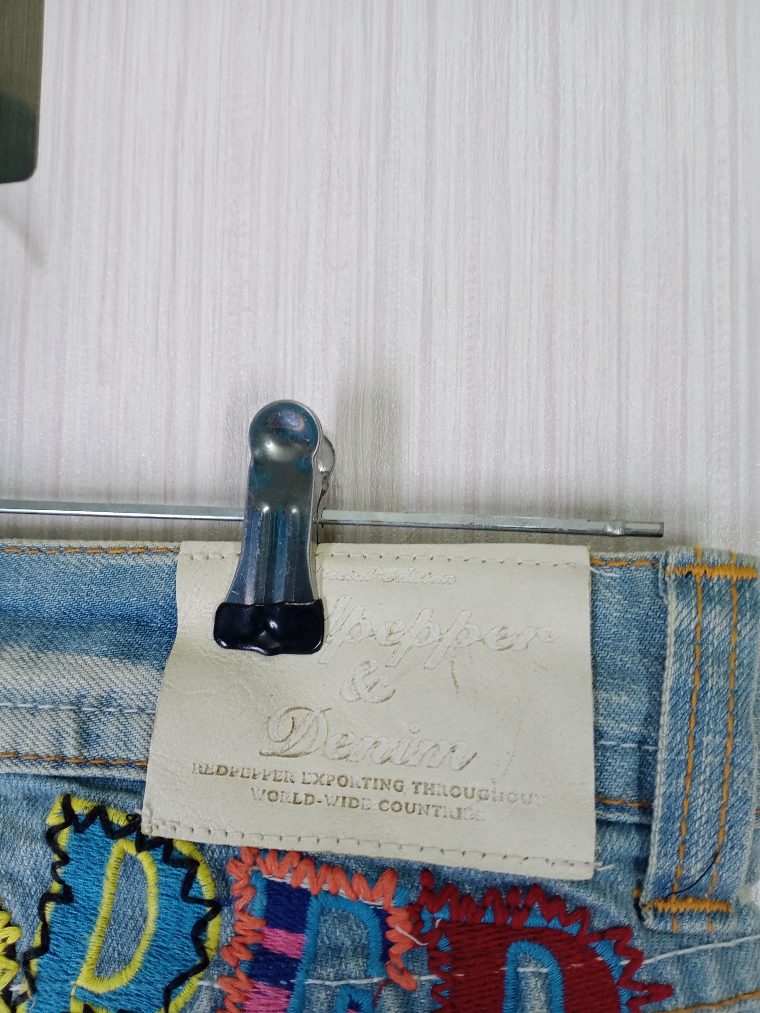 If Six Was Nine Japenese Brand Red Pepper Inspired Hysteric Denim Pants Size US 31 - 8 Thumbnail