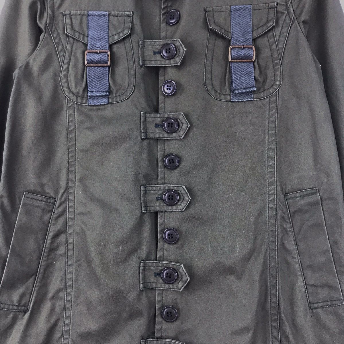 Designer × Issey Miyake Sunao Kuwahara By Issey Miyake Military Bondage Jacket Size M / US 6-8 / IT 42-44 - 6 Thumbnail