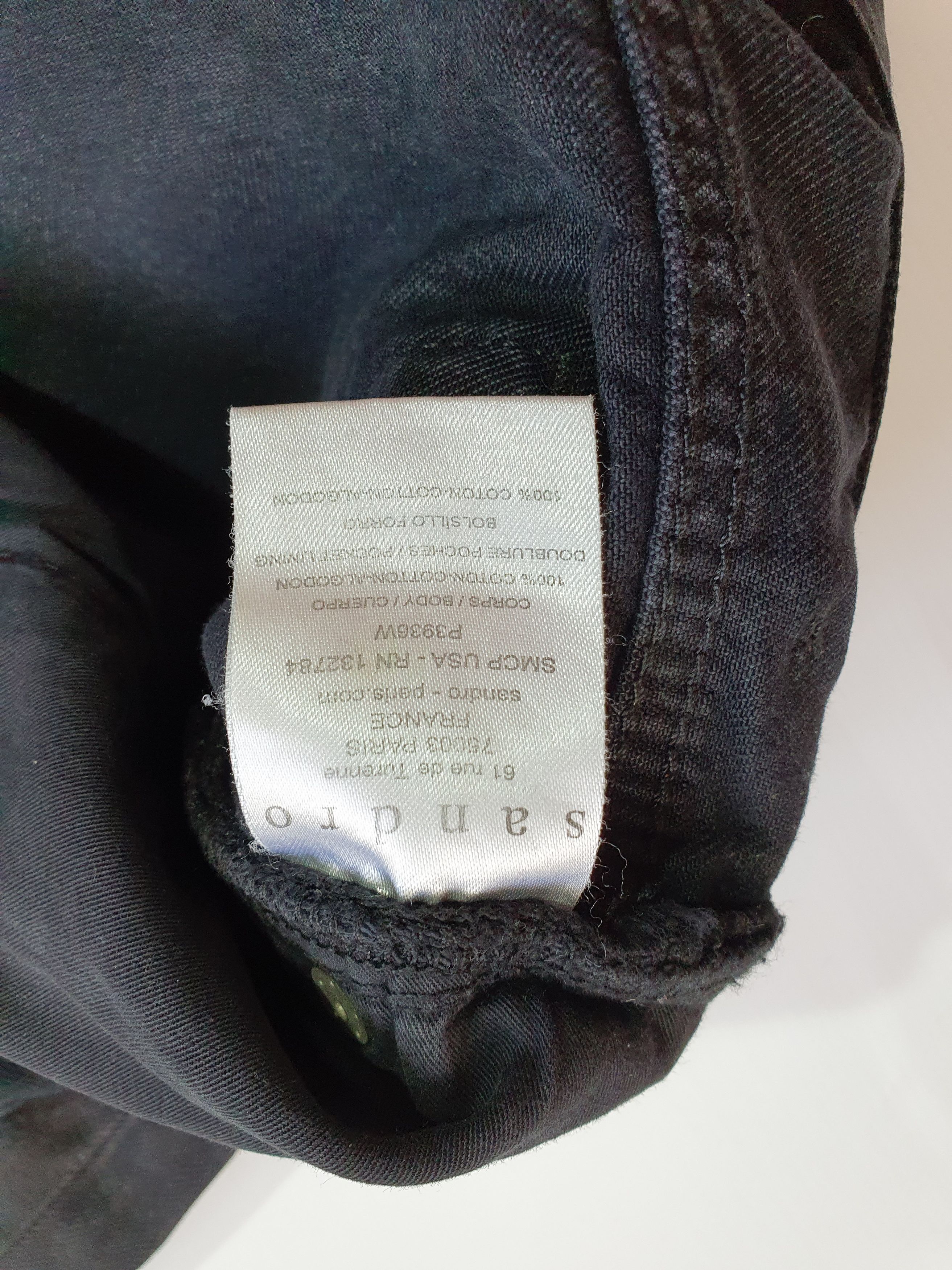 Sandro SANDRO Paris New Droit Model Faded Denim Jeans Size US 32 / EU 48 - 9 Thumbnail