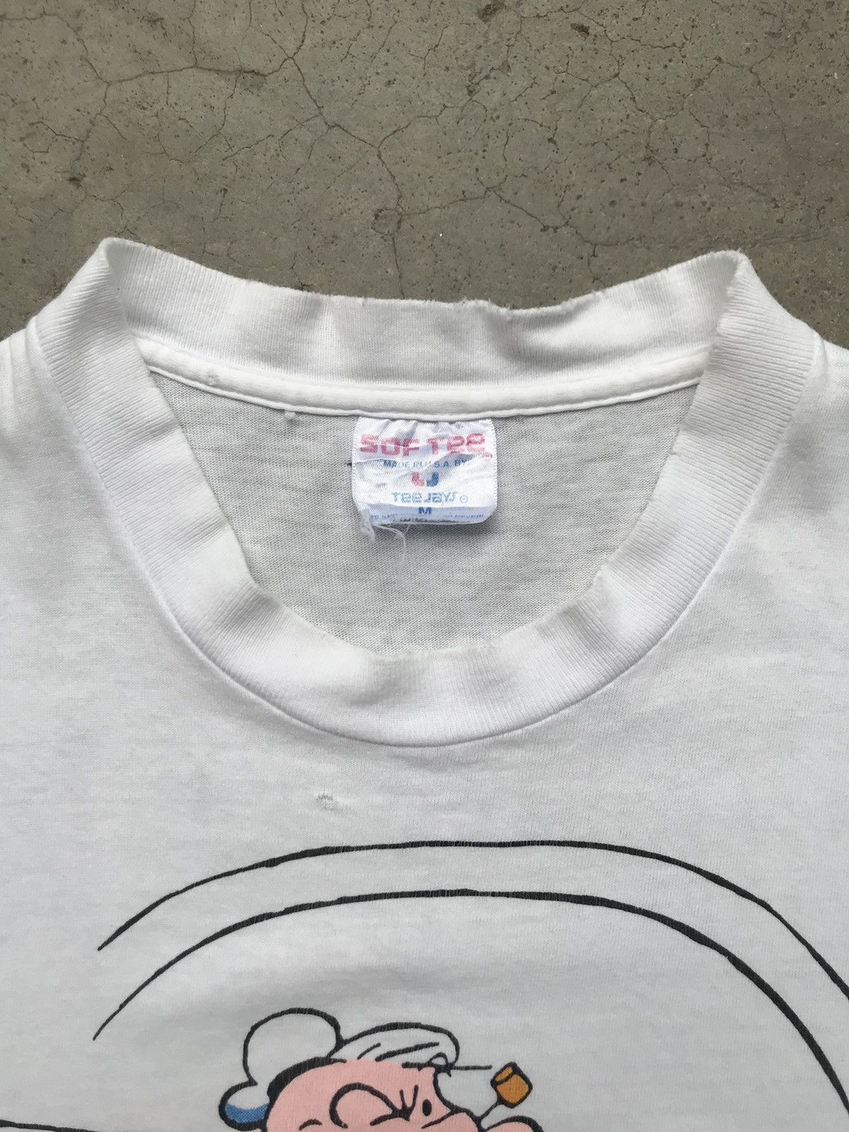 Cartoon Network vintage rare 90s cartoon network popeye and sailorman tee Size US L / EU 52-54 / 3 - 4 Thumbnail