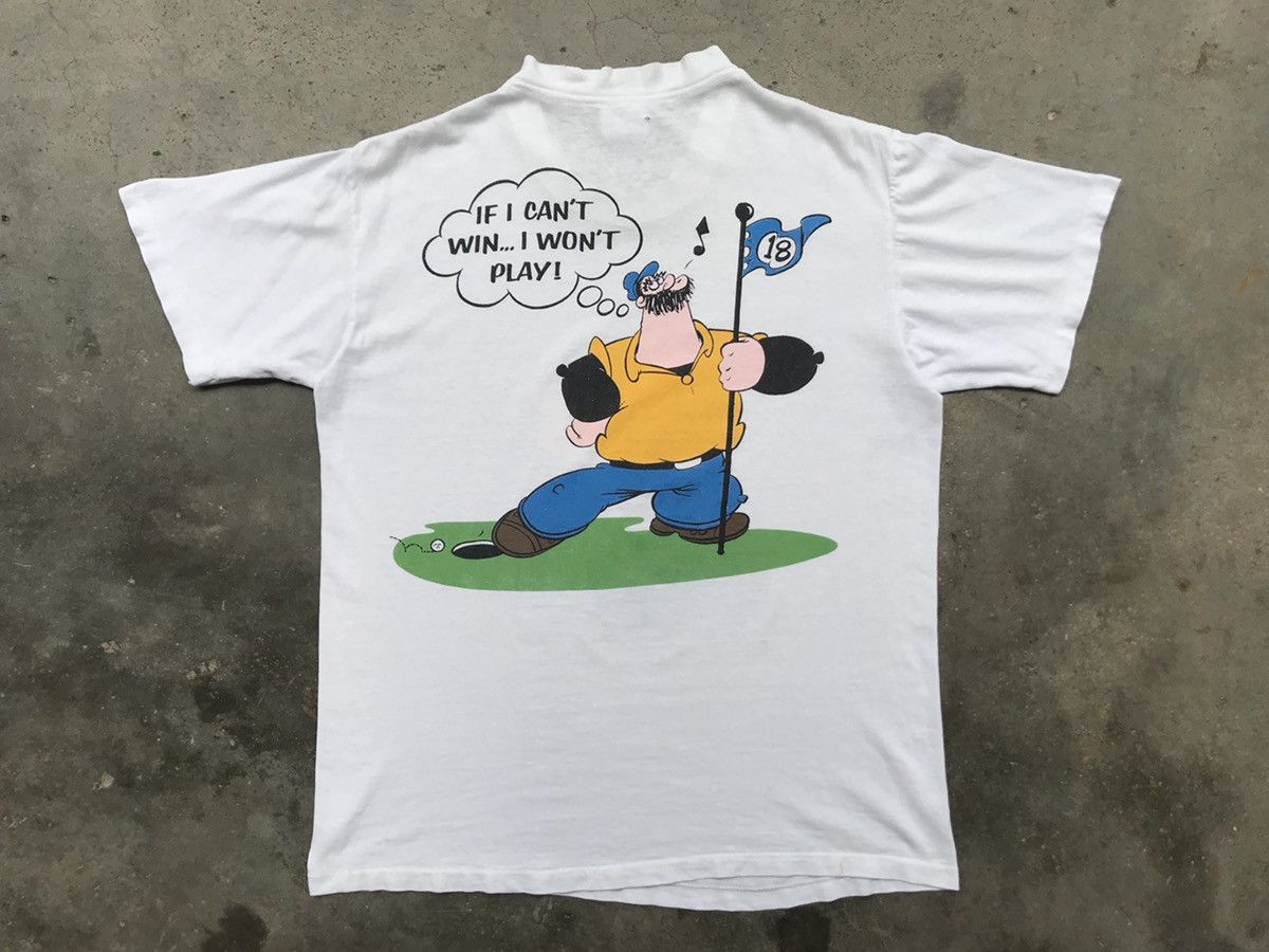 Cartoon Network vintage rare 90s cartoon network popeye and sailorman tee Size US L / EU 52-54 / 3 - 11 Thumbnail