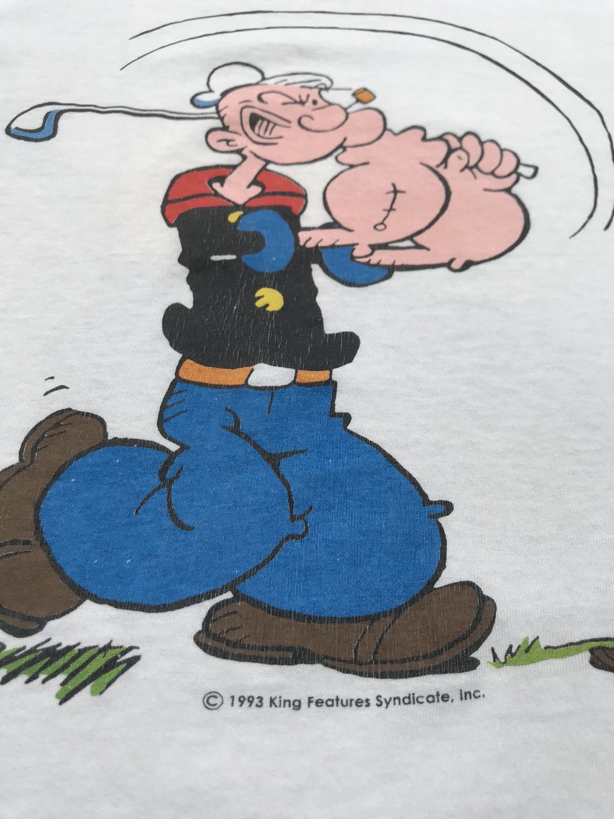 Cartoon Network vintage rare 90s cartoon network popeye and sailorman tee Size US L / EU 52-54 / 3 - 10 Thumbnail