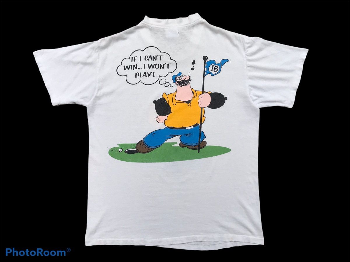 Cartoon Network vintage rare 90s cartoon network popeye and sailorman tee Size US L / EU 52-54 / 3 - 2 Thumbnail