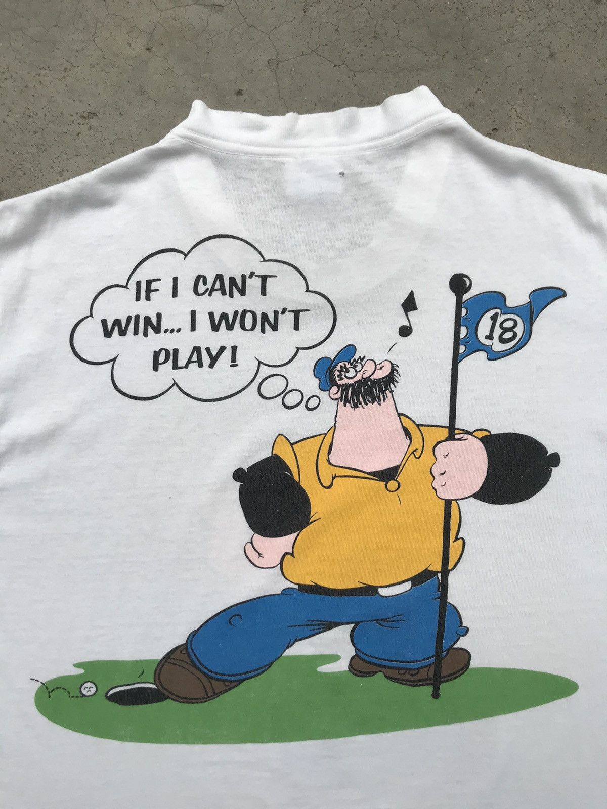 Cartoon Network vintage rare 90s cartoon network popeye and sailorman tee Size US L / EU 52-54 / 3 - 12 Thumbnail