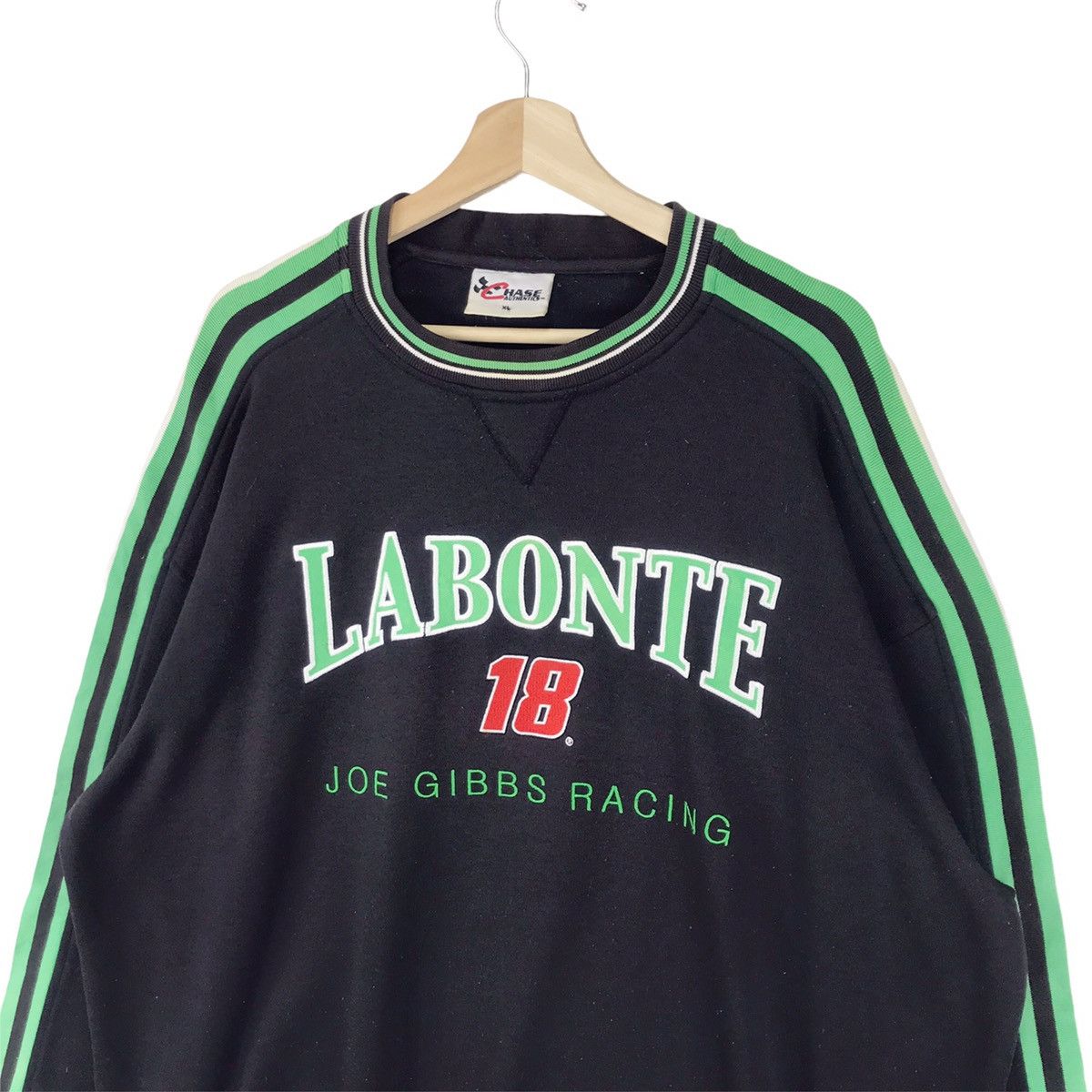 NASCAR × Vintage Vintage Bobby Labonte Joe Gibbs Racing Sweatshirts Size US XL / EU 56 / 4 - 4 Thumbnail