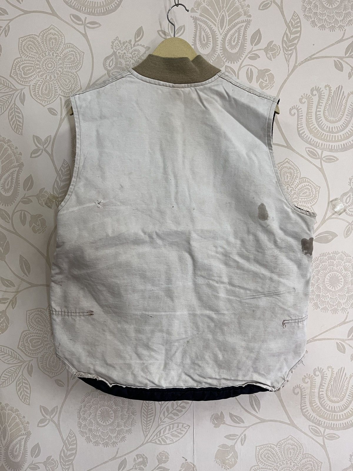 Carhartt × Vintage Distressed Vintage Carhartt Detroit Vest Ripped Made In USA Size US L / EU 52-54 / 3 - 2 Thumbnail