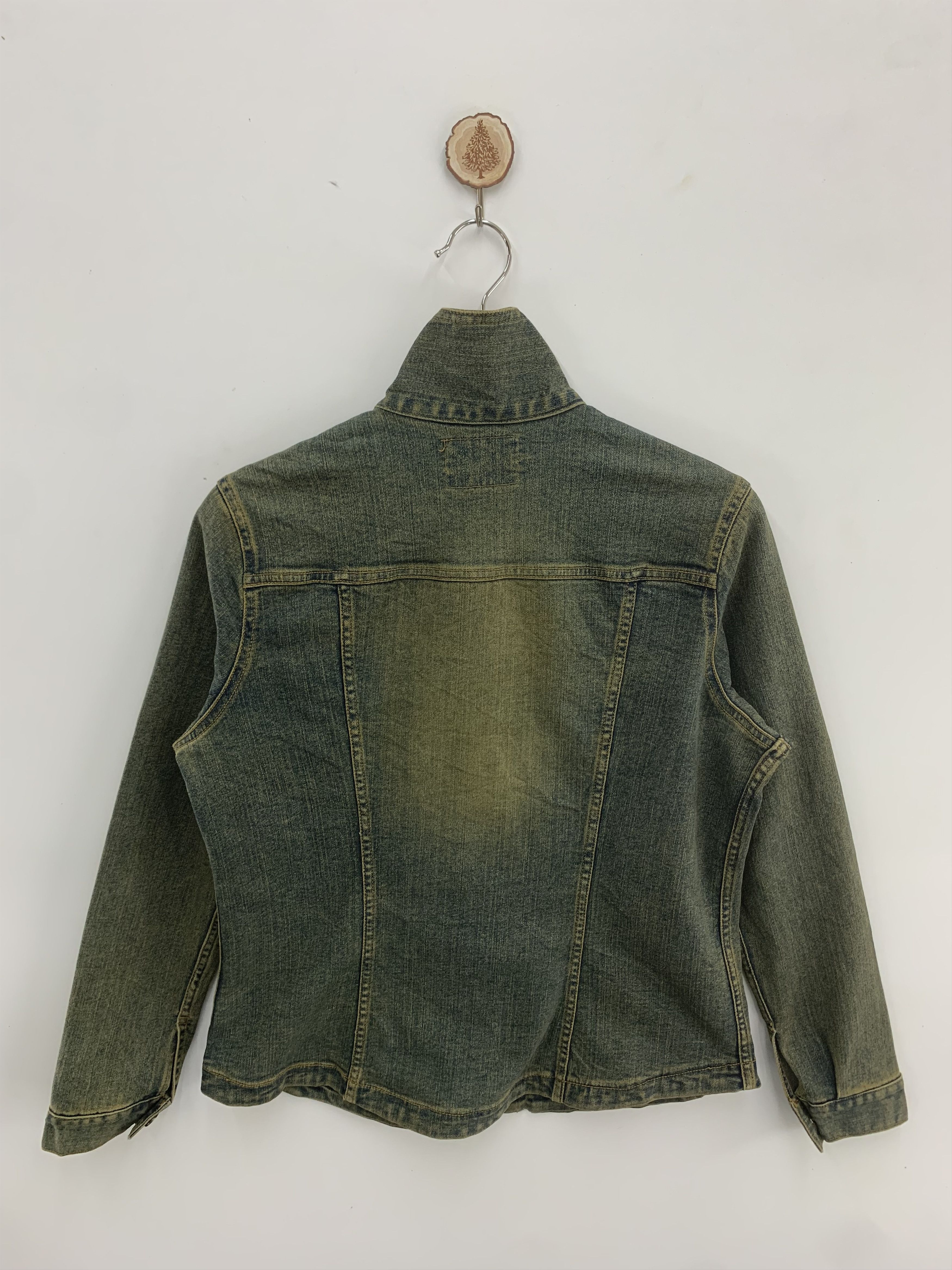Japanese Brand Vintage Victor Troops Denim Jacket Size XL / US 12-14 / IT 48-50 - 2 Thumbnail