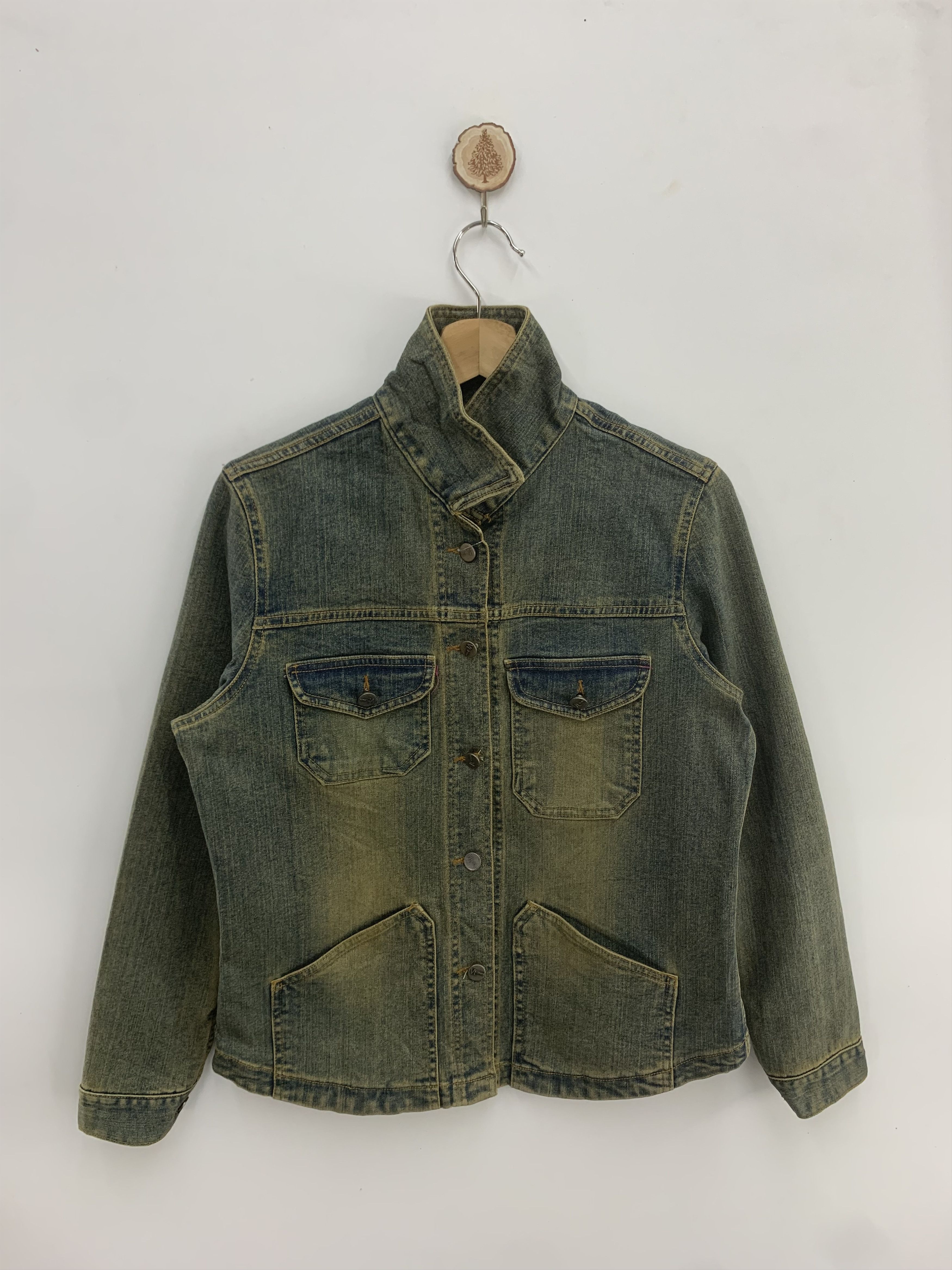 Japanese Brand Vintage Victor Troops Denim Jacket Size XL / US 12-14 / IT 48-50 - 1 Thumbnail