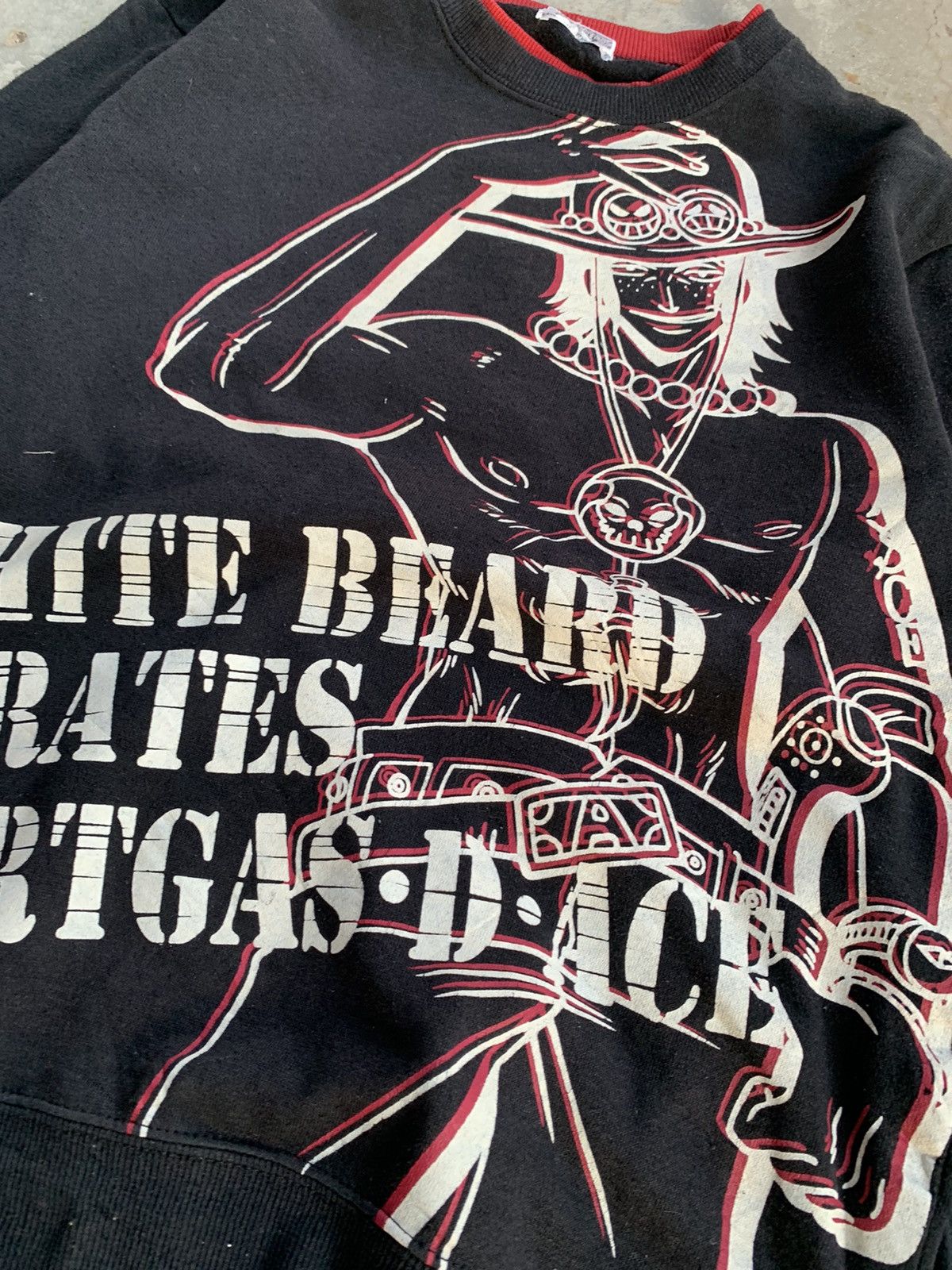 Anime Vintage Anime One Piece Portgas D Ace Luffy Sweatshirt Size US S / EU 44-46 / 1 - 2 Thumbnail