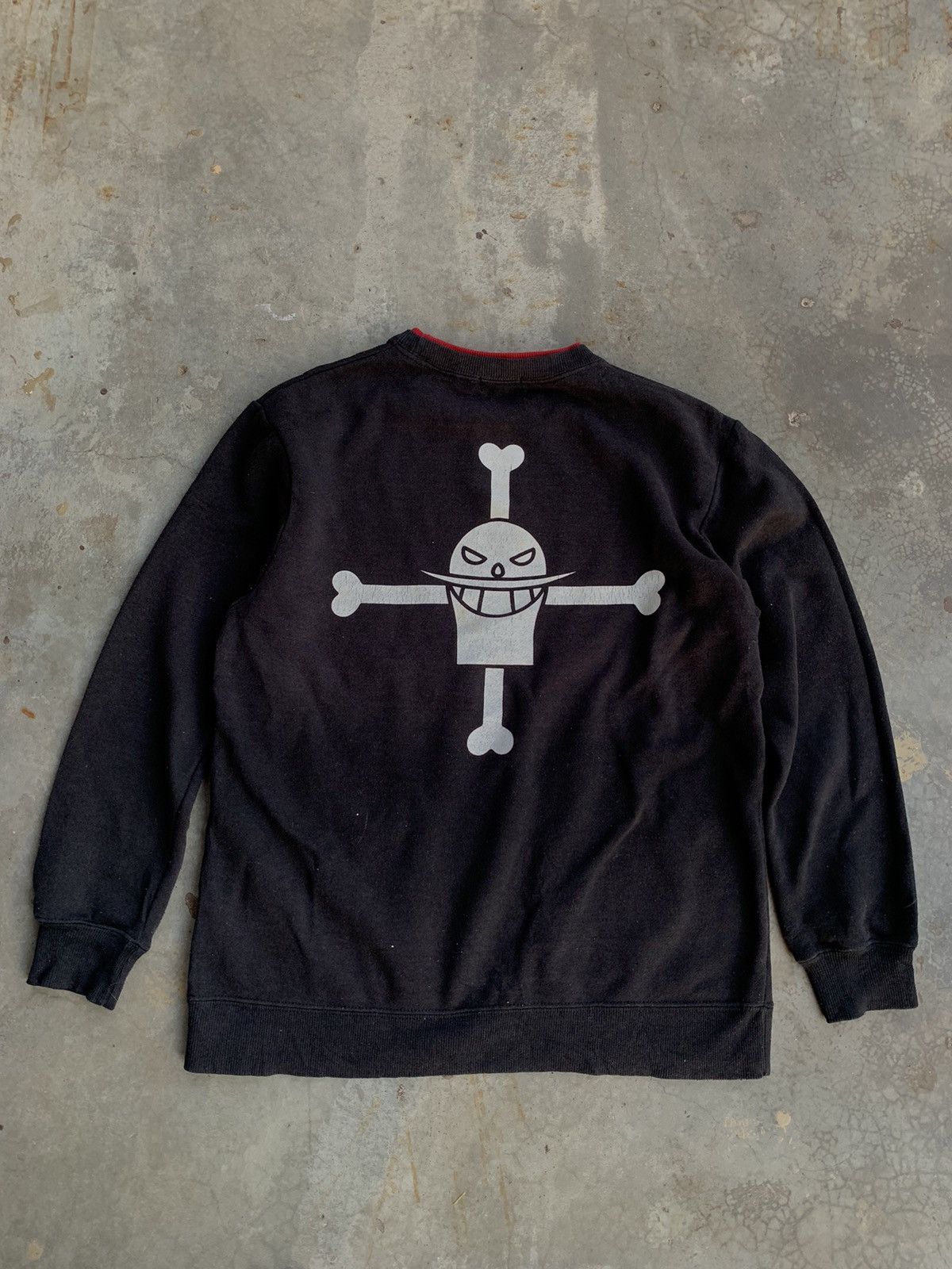 Anime Vintage Anime One Piece Portgas D Ace Luffy Sweatshirt Size US S / EU 44-46 / 1 - 3 Thumbnail