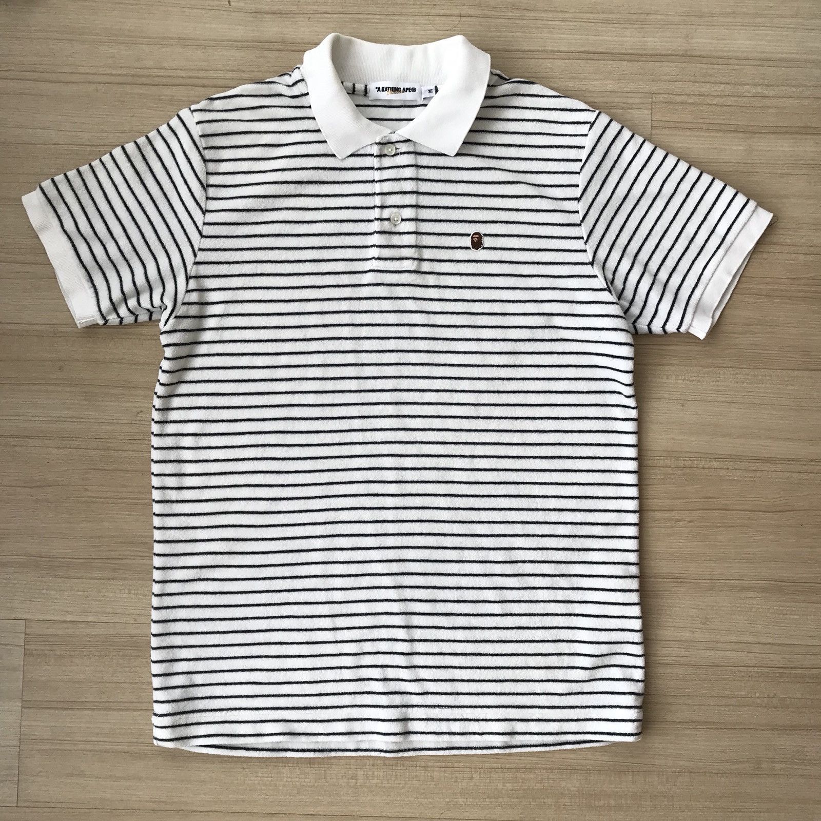 Bape Striped Polo