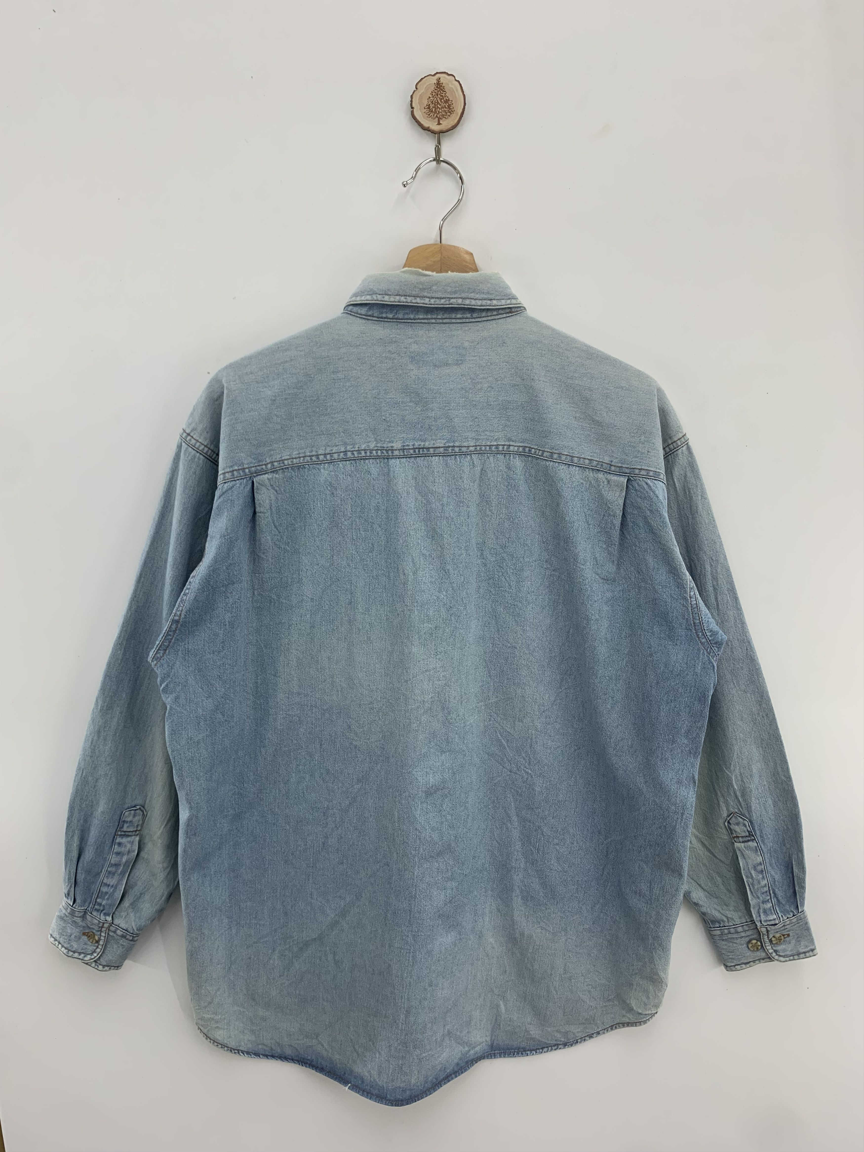Japanese Brand Vintage Blug Mountain Denim Jacket Size US M / EU 48-50 / 2 - 2 Thumbnail