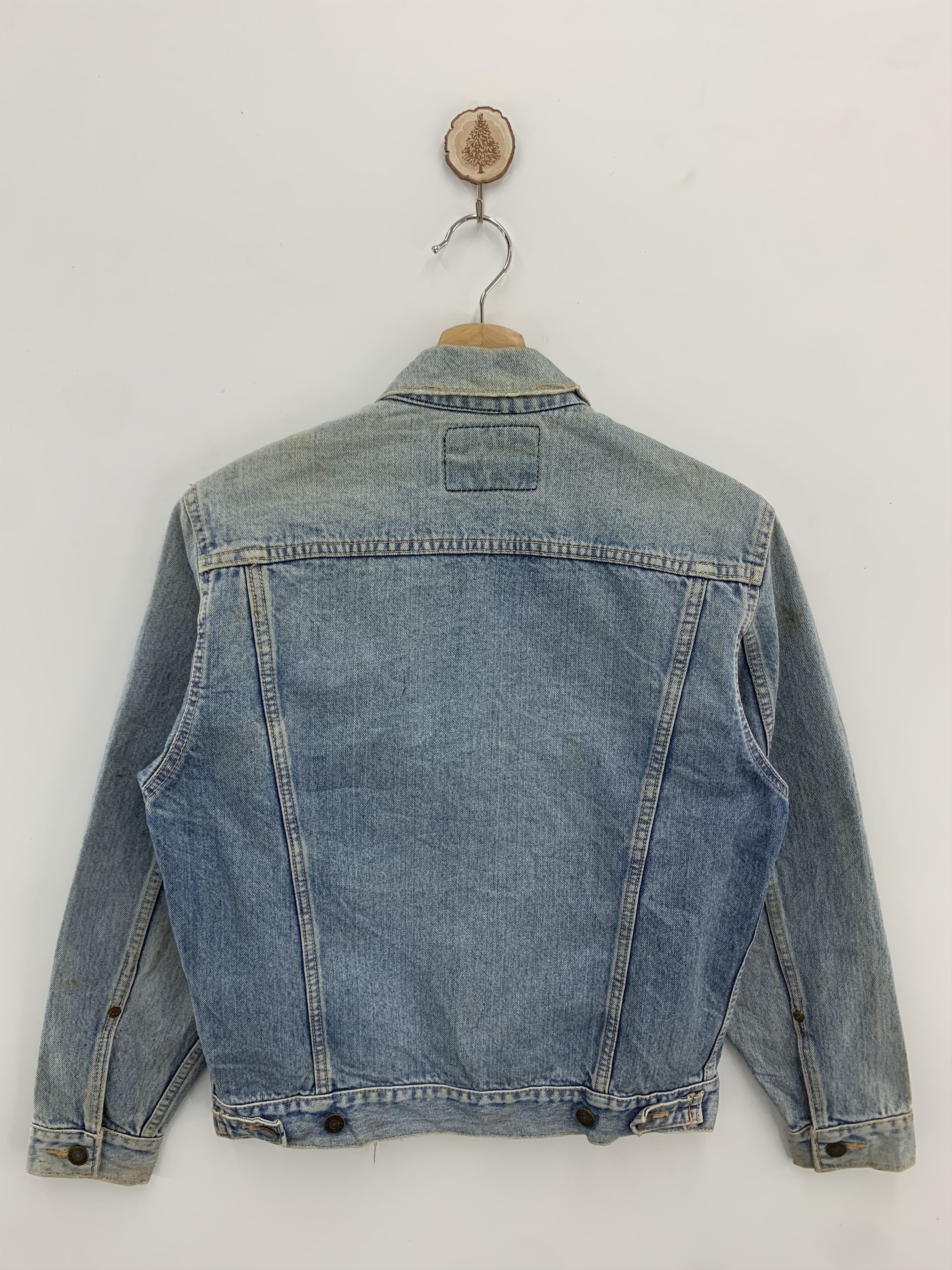 Edwin Vintage Edwin Denim Jacket Ripped Size US M / EU 48-50 / 2 - 2 Thumbnail