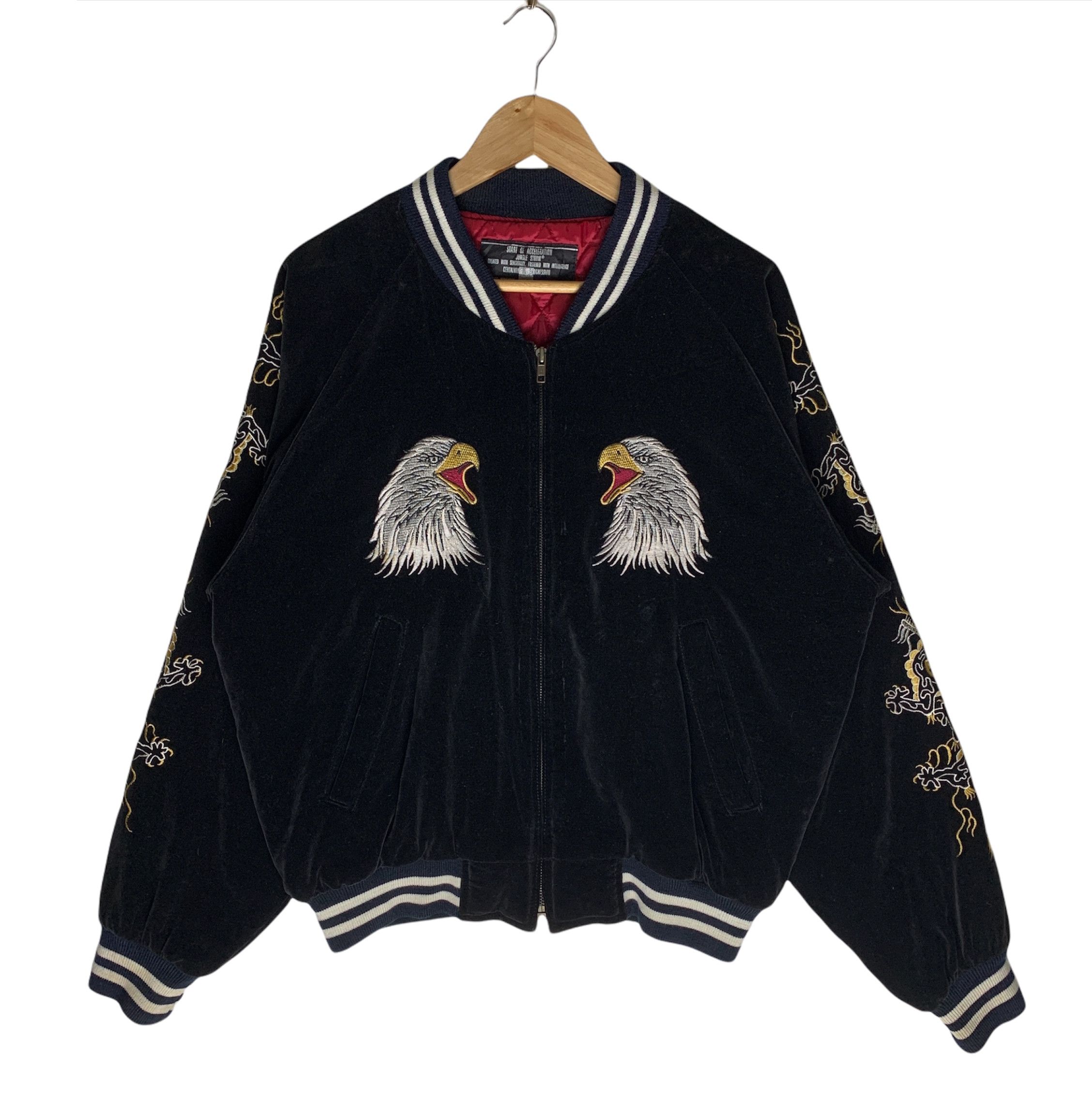 Other Sukajan Velvet Jacket Size US L / EU 52-54 / 3 - 1 Thumbnail