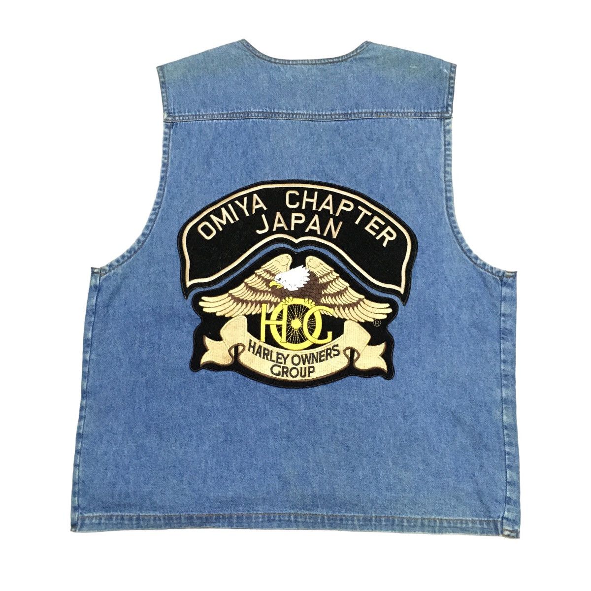 Japanese Brand × Vintage Rare Design Vintage Brand Ever River Denim Vests 1990s Size US L / EU 52-54 / 3 - 2 Thumbnail