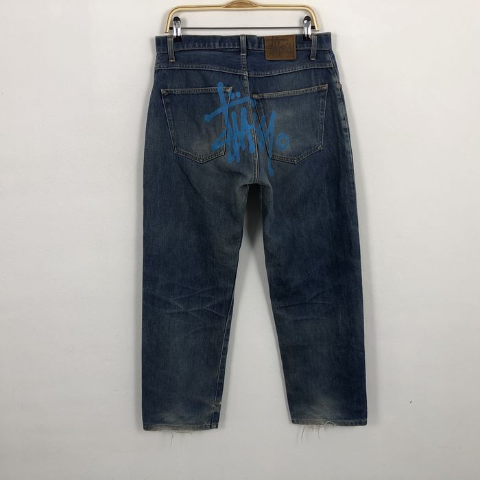 Vintage Vintage Stussy USA Custom Design Denim Jeans | Grailed