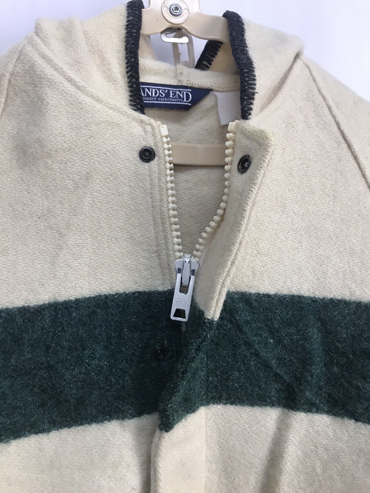 Lands' End Land’end wool hoodie zipper jacket Size US M / EU 48-50 / 2 - 5 Thumbnail