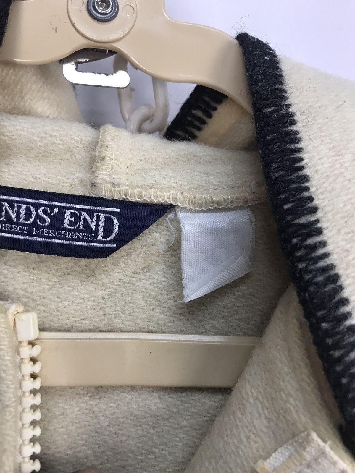 Lands' End Land’end wool hoodie zipper jacket Size US M / EU 48-50 / 2 - 4 Thumbnail