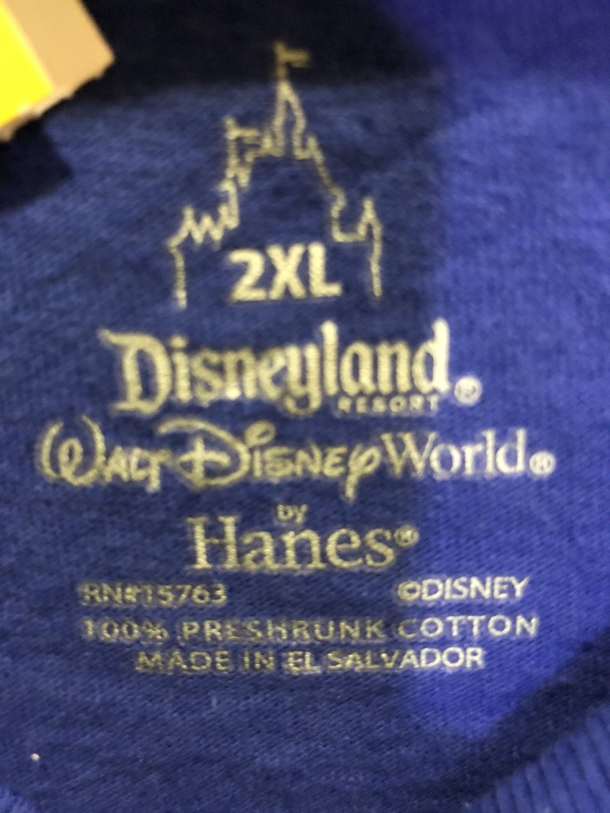 Cartoon Network × Disney Overprint Disneyland resort tees by Walt Disney Size US XXL / EU 58 / 5 - 7 Thumbnail