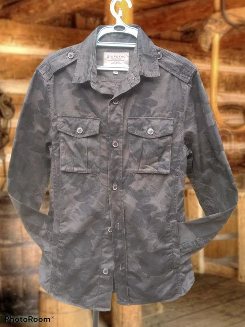Giordano GIORDANO BUTTON DOWN SHIRT FOR MEN Size US M / EU 48-50 / 2 - 10 Thumbnail