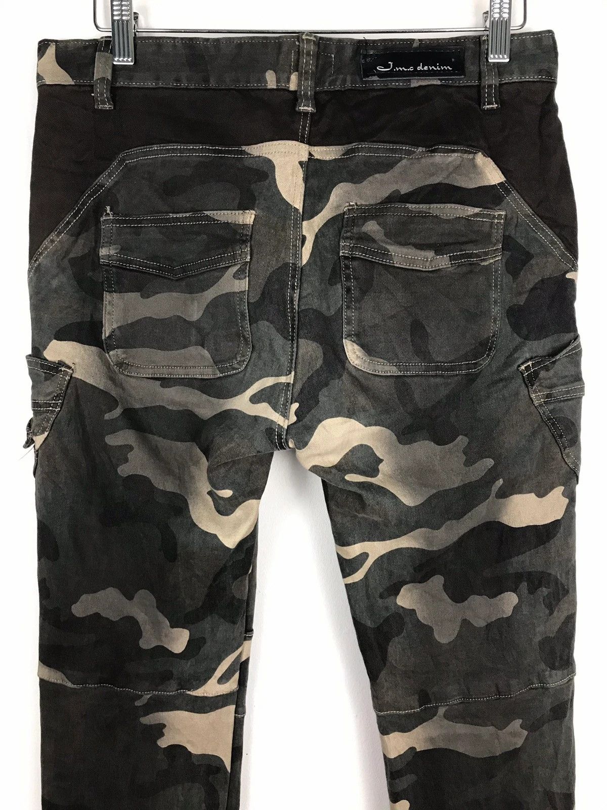 Japanese Brand × Vintage Jmc Denim Multiple Pockets Cargo Pants Size US 32 / EU 48 - 2 Thumbnail