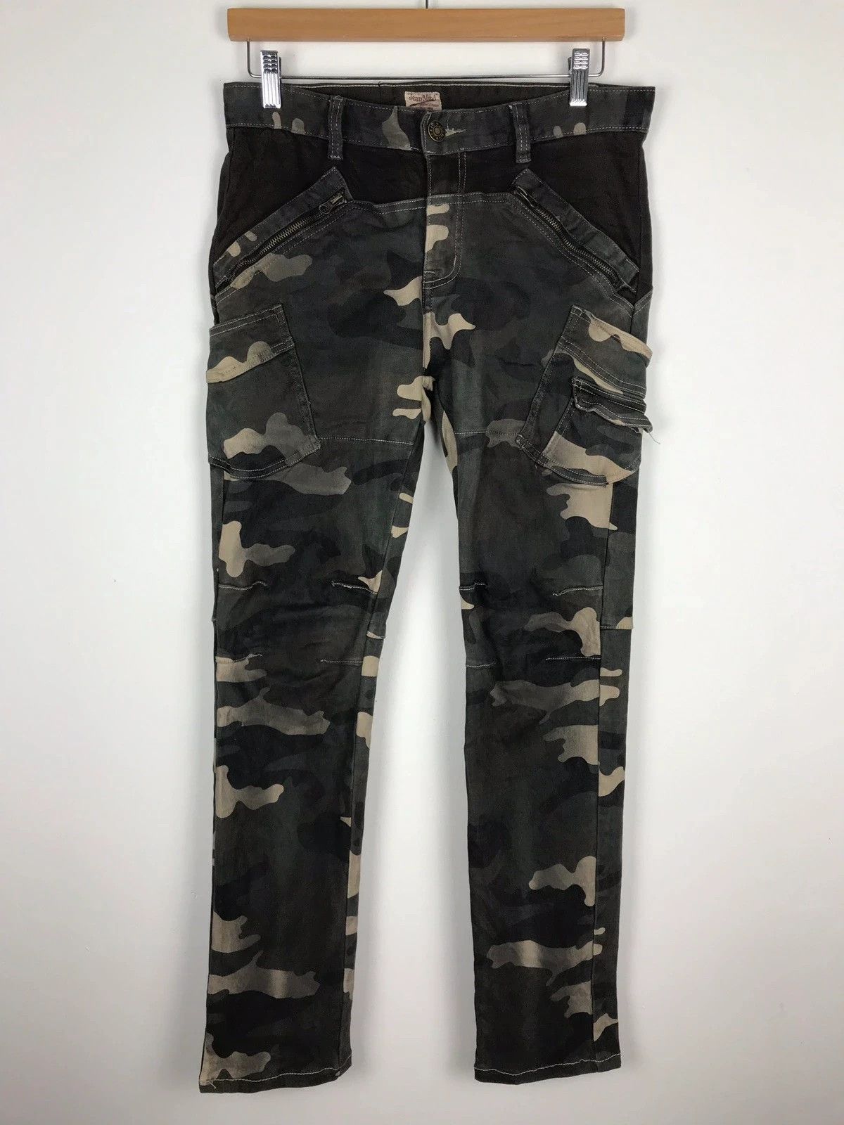 Japanese Brand × Vintage Jmc Denim Multiple Pockets Cargo Pants Size US 32 / EU 48 - 1 Thumbnail