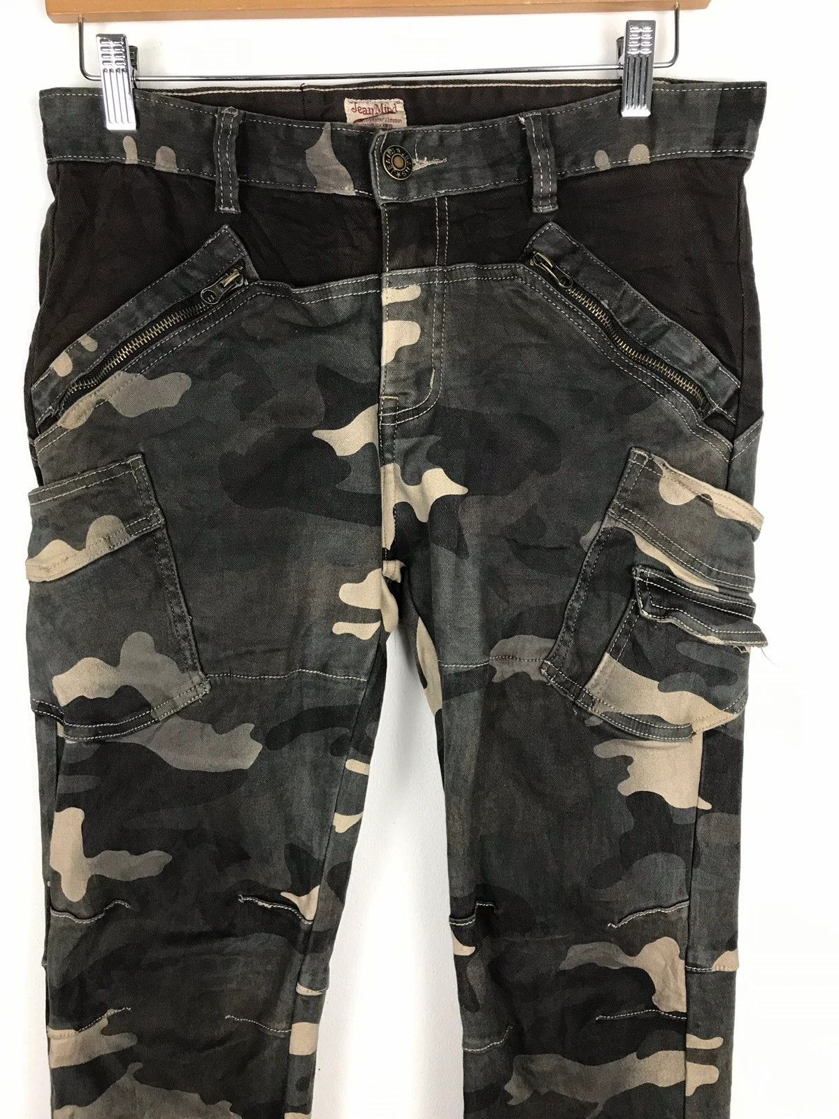Japanese Brand × Vintage Jmc Denim Multiple Pockets Cargo Pants Size US 32 / EU 48 - 3 Thumbnail