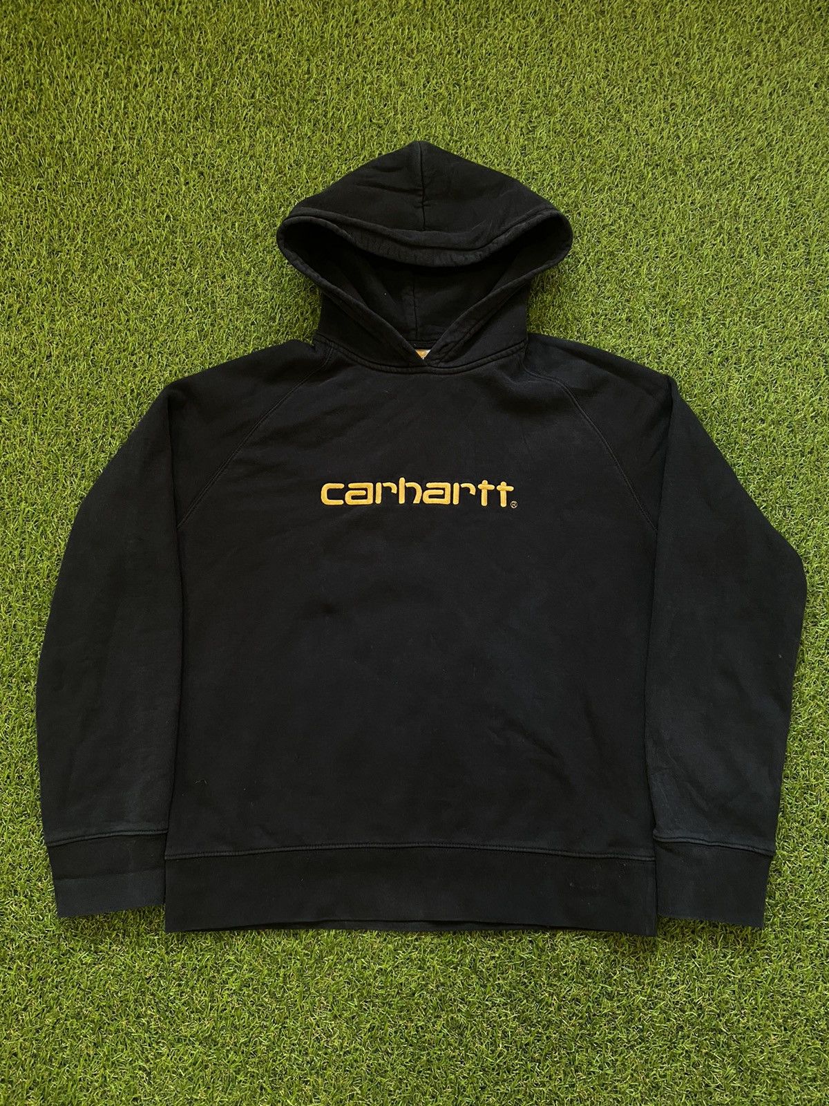Carhartt Vintage Y2k Carhartt embroidered hoodie streetwear size L Size L / US 10 / IT 46 - 1 Thumbnail