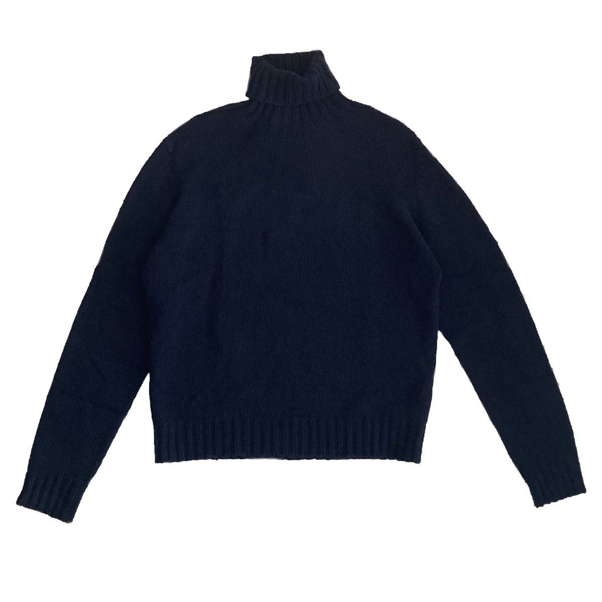 Palm Angels New Palm Angels Curved Logo Knit Turtleneck Sweater Small Size US S / EU 44-46 / 1 - 2 Thumbnail