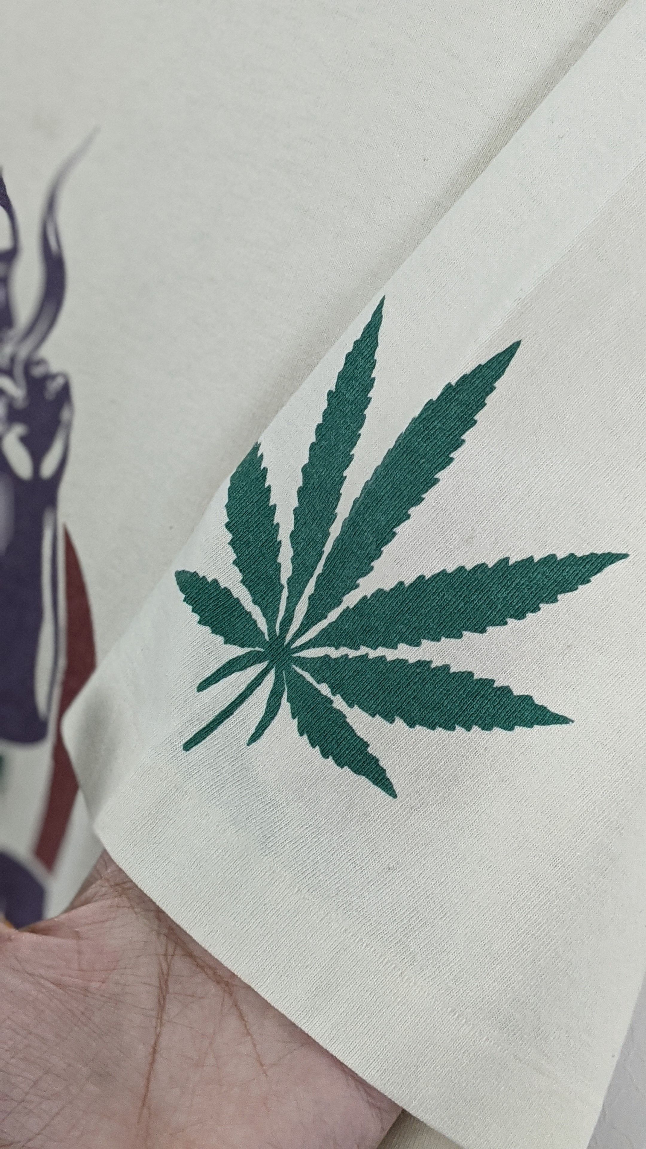 Hysteric Glamour Hysteric Glamour Bob Marley Hempster Weed Marijuana Shirt Size US L / EU 52-54 / 3 - 4 Thumbnail