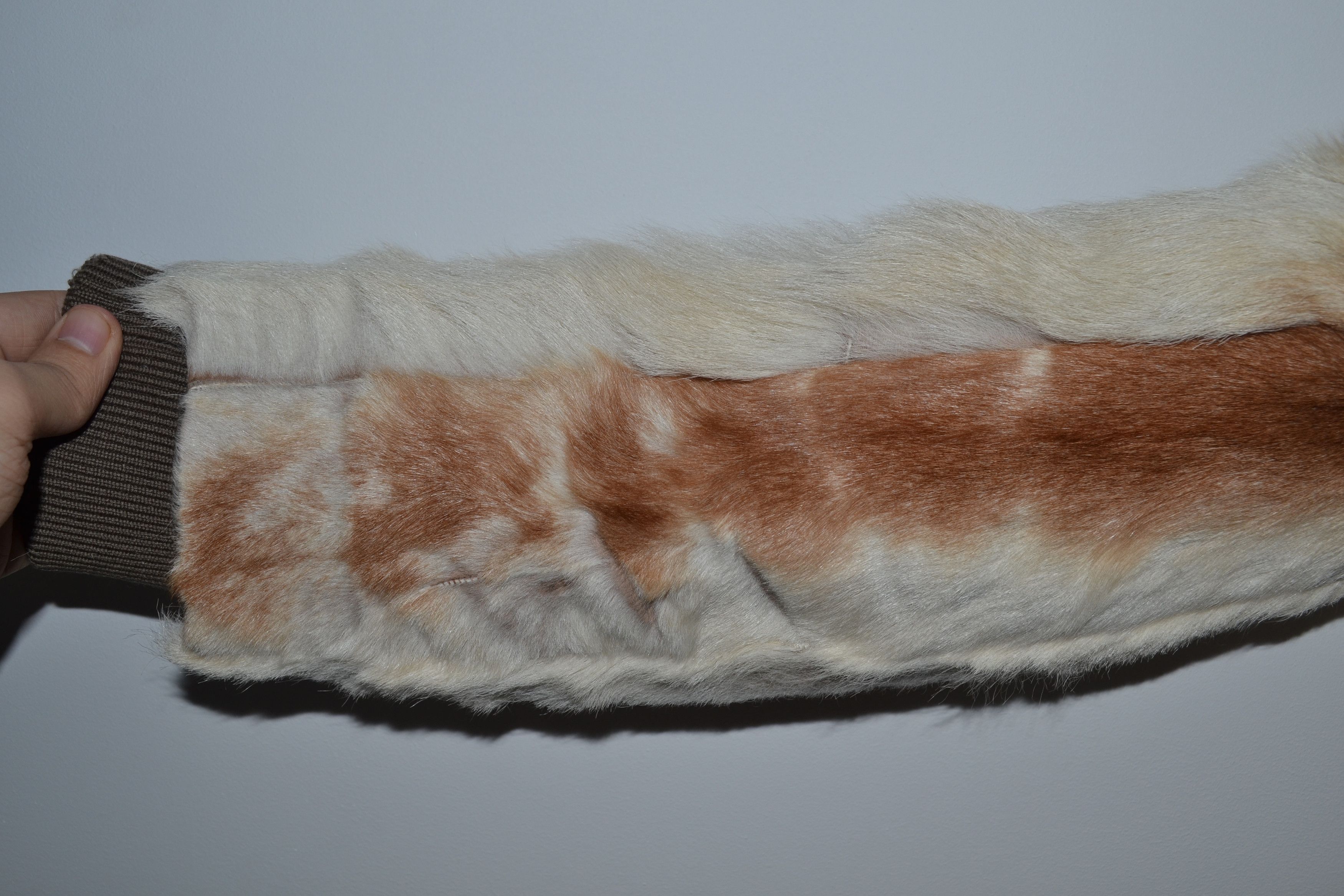 Prada PRADA Fur Jacket Hooded Calf Leather Wool Zip Bomber Size XS / US 0-2 / IT 36-38 - 12 Thumbnail