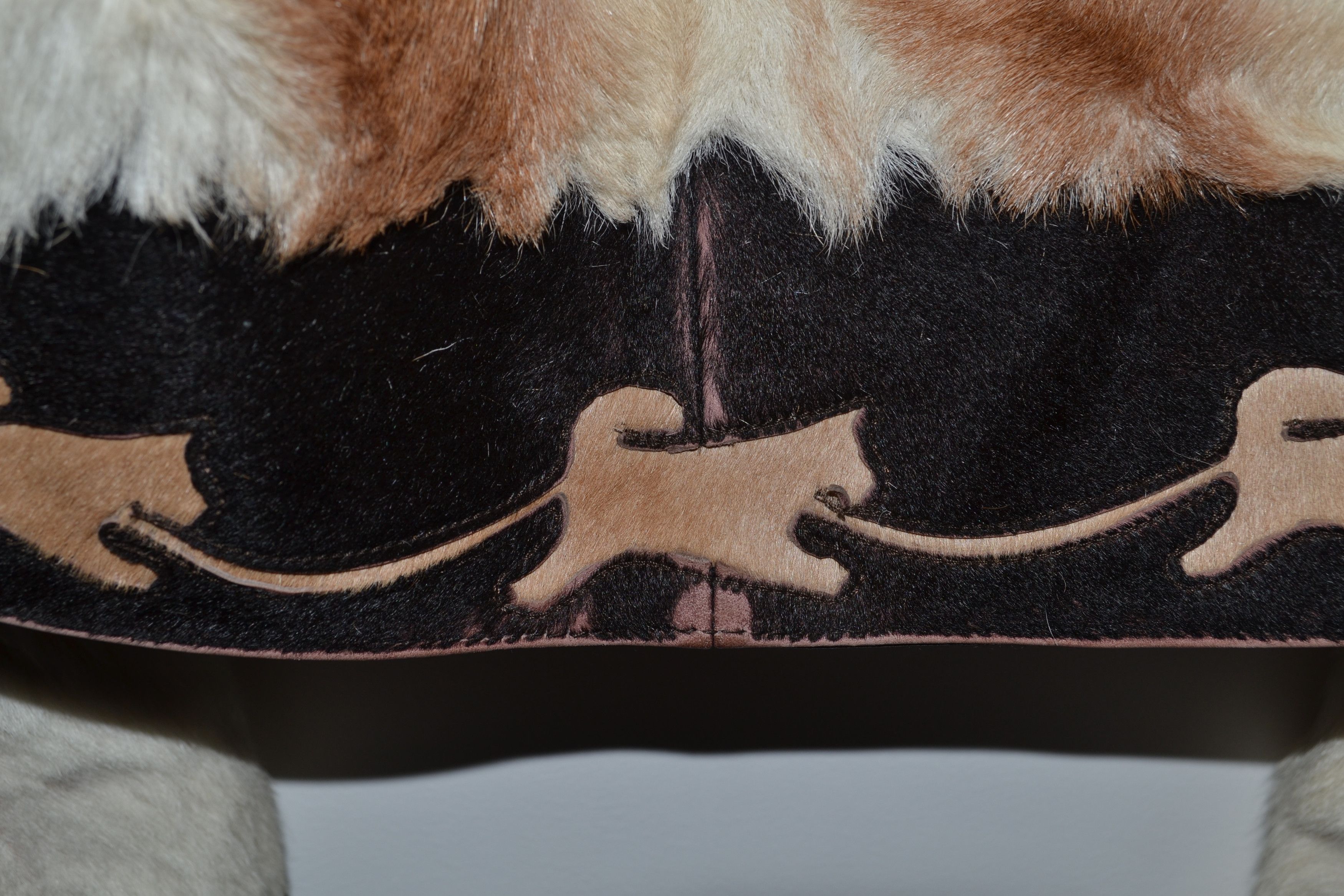 Prada PRADA Fur Jacket Hooded Calf Leather Wool Zip Bomber Size XS / US 0-2 / IT 36-38 - 13 Thumbnail