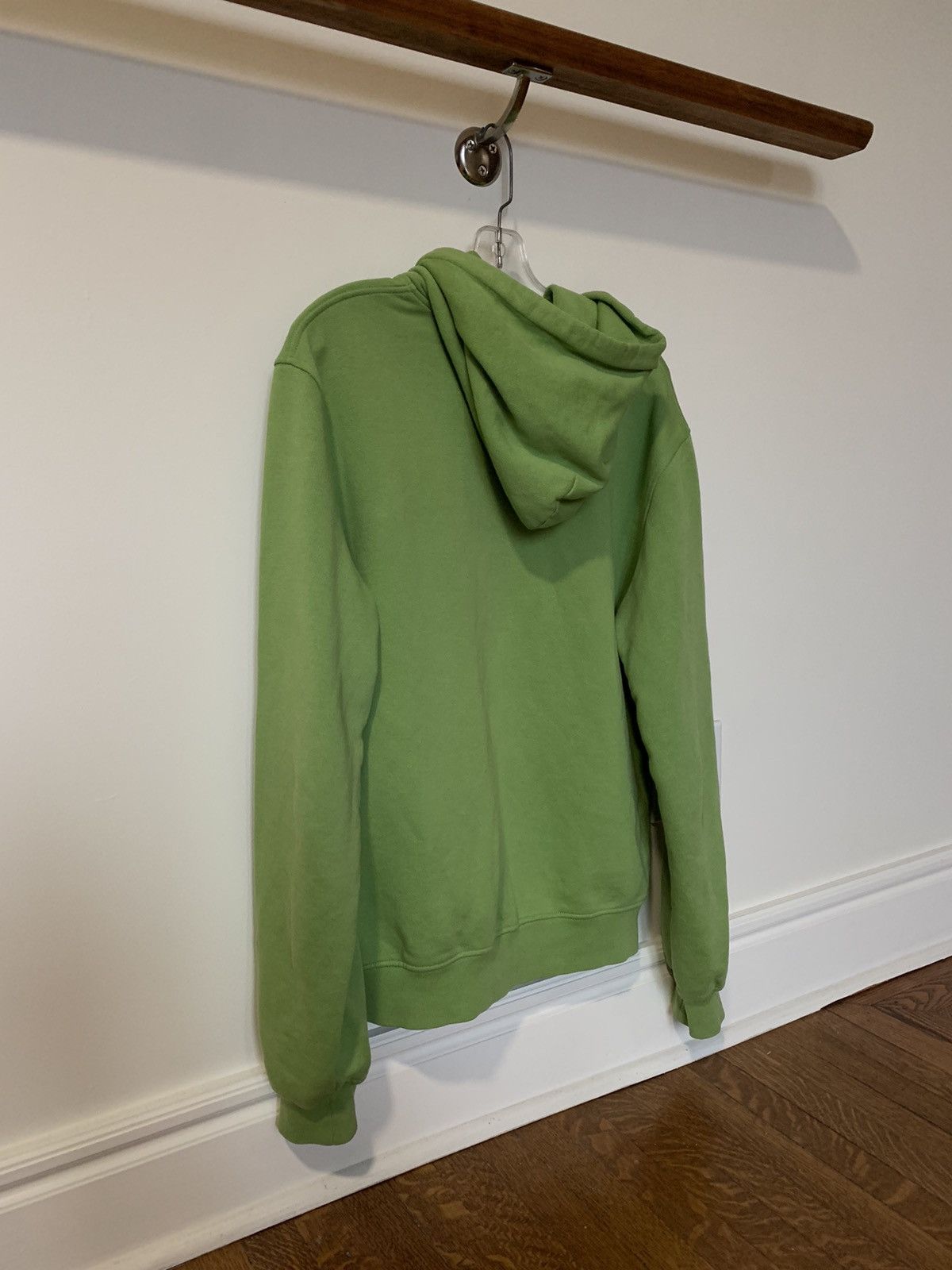 Prada × Vintage Cute Ass Green Prada Pullover Hoodie Linea Rosa Oversized Size US L / EU 52-54 / 3 - 5 Thumbnail