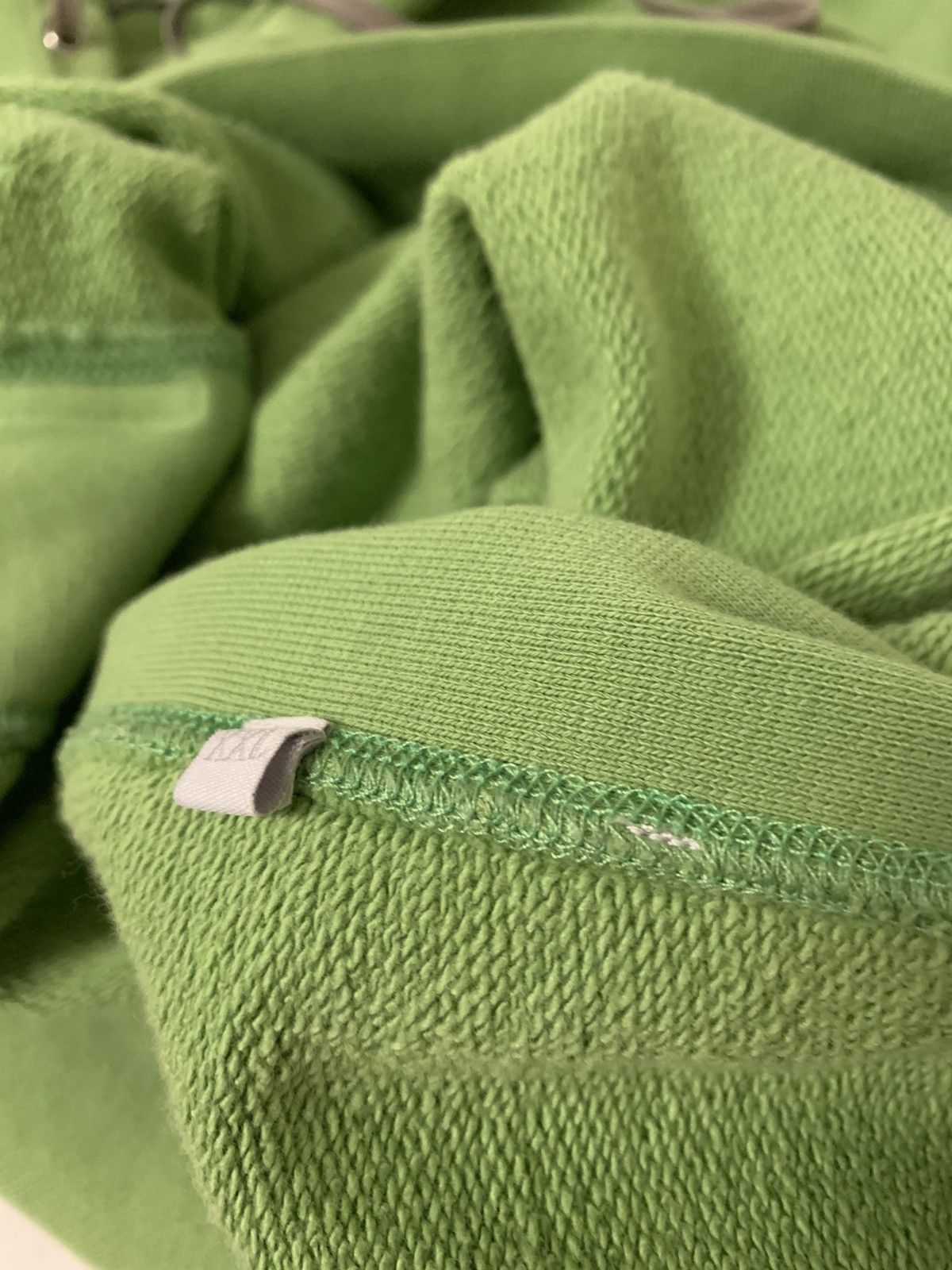 Prada × Vintage Cute Ass Green Prada Pullover Hoodie Linea Rosa Oversized Size US L / EU 52-54 / 3 - 10 Thumbnail