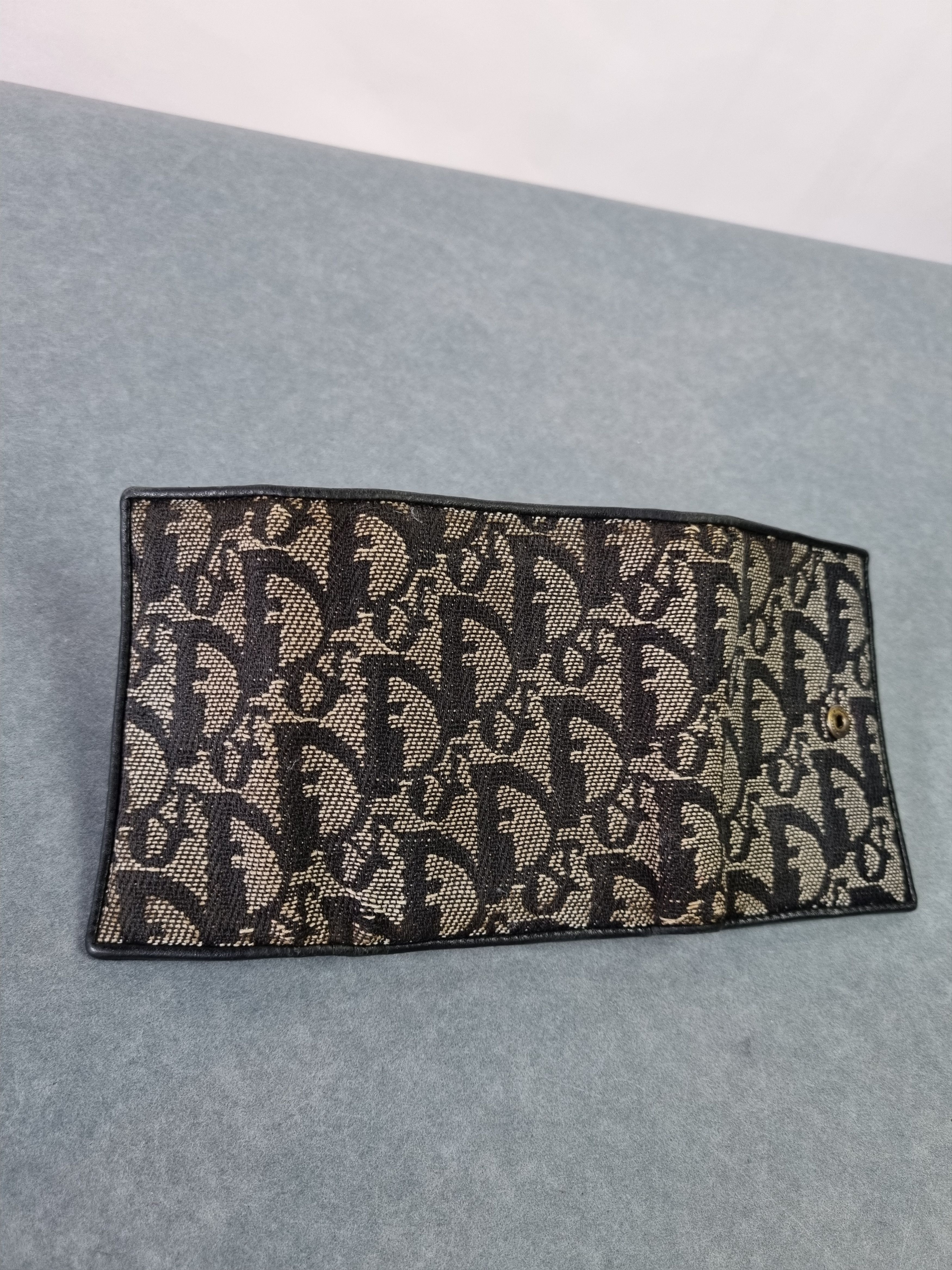 Christian Dior Monsieur × Dior × Vintage Christian Dior Oblique Monogram Wallet Vintage Rare Size ONE SIZE - 9 Thumbnail