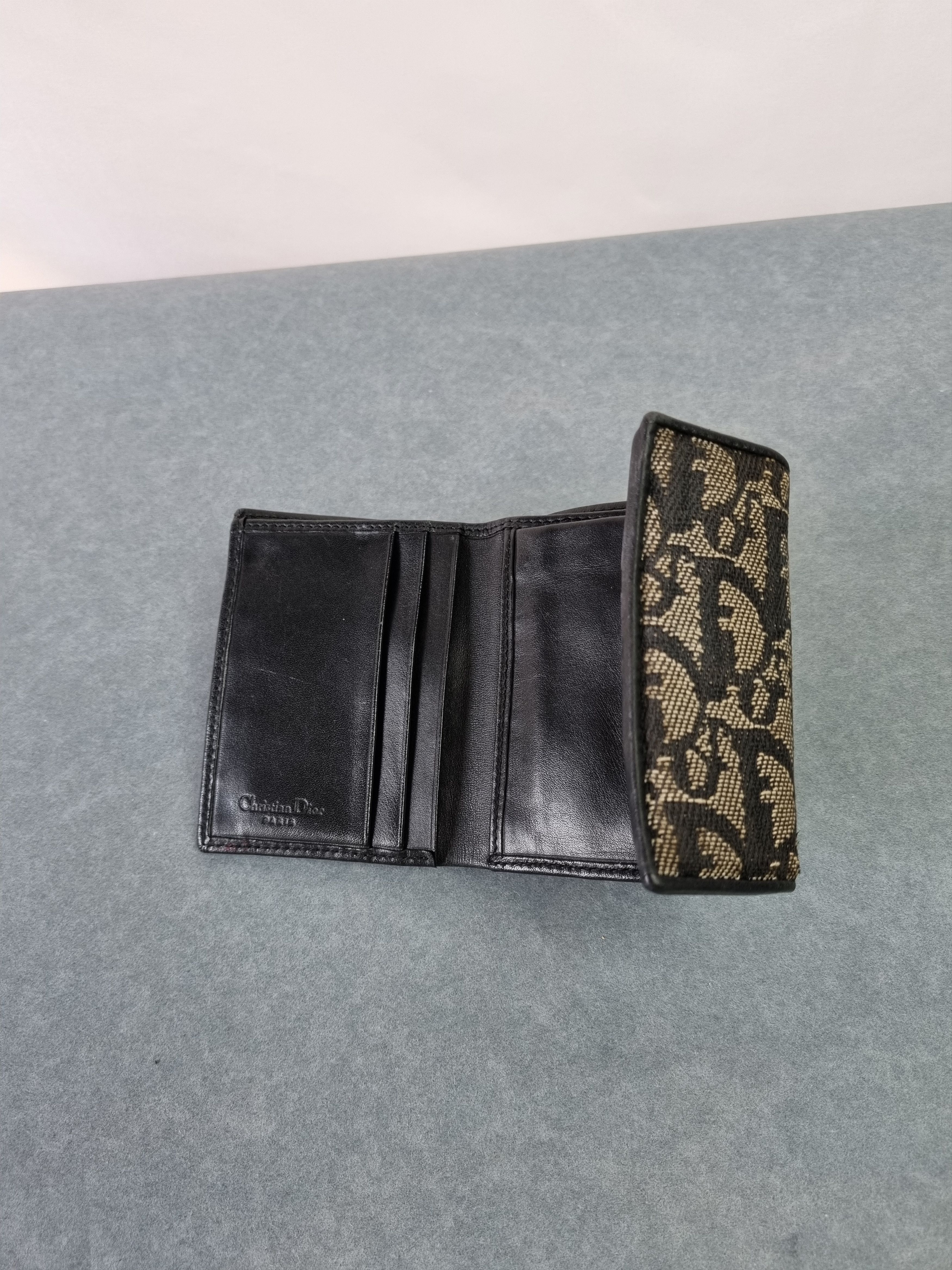 Christian Dior Monsieur × Dior × Vintage Christian Dior Oblique Monogram Wallet Vintage Rare Size ONE SIZE - 13 Thumbnail
