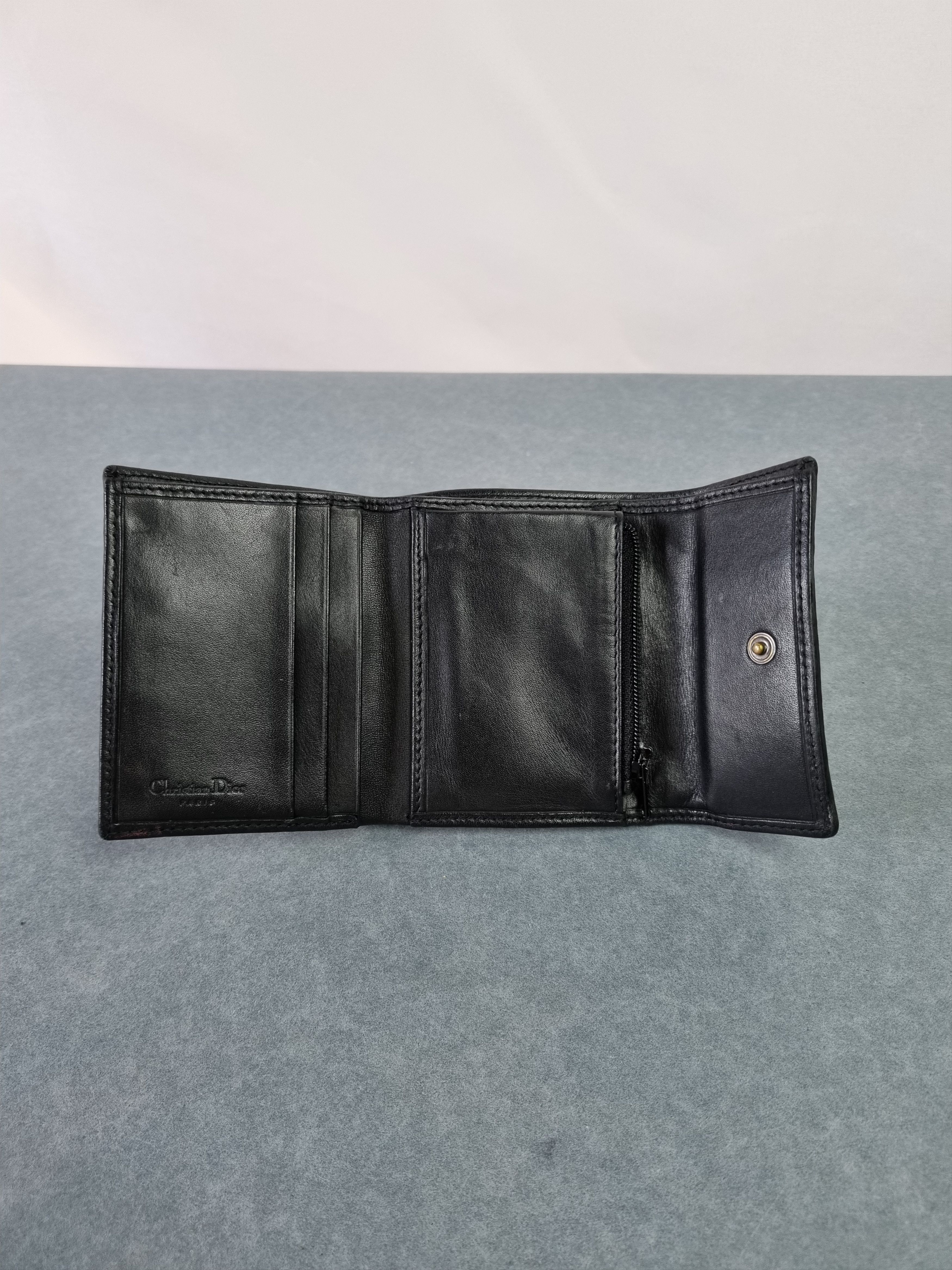 Christian Dior Monsieur × Dior × Vintage Christian Dior Oblique Monogram Wallet Vintage Rare Size ONE SIZE - 4 Thumbnail