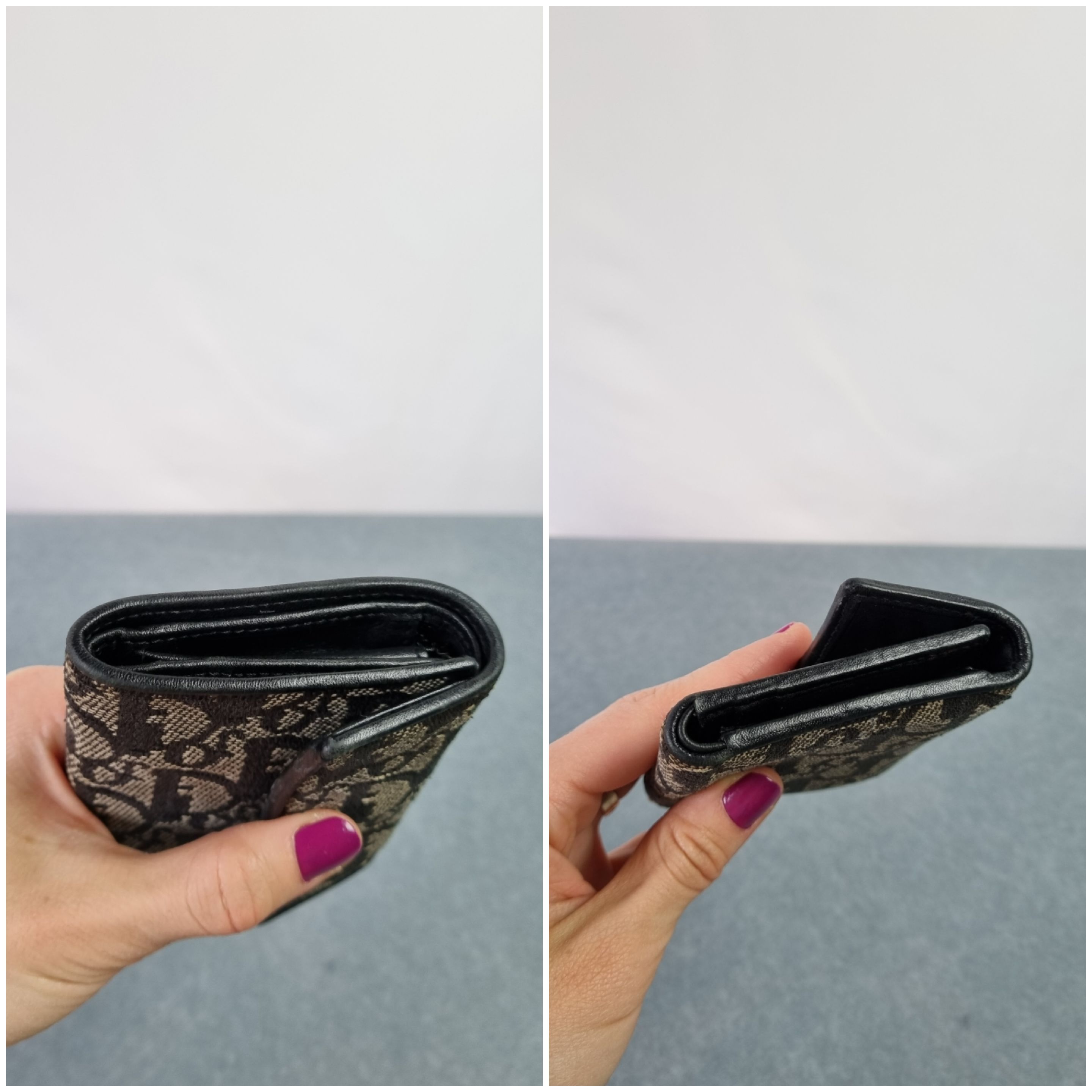 Christian Dior Monsieur × Dior × Vintage Christian Dior Oblique Monogram Wallet Vintage Rare Size ONE SIZE - 14 Thumbnail