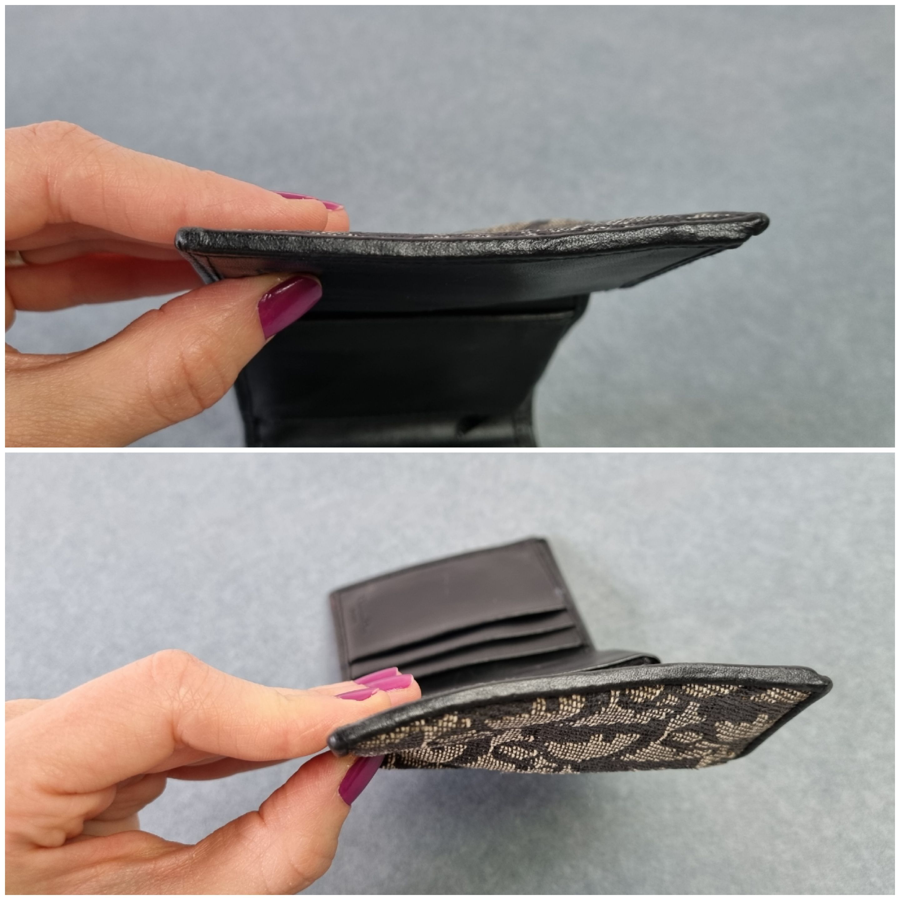 Christian Dior Monsieur × Dior × Vintage Christian Dior Oblique Monogram Wallet Vintage Rare Size ONE SIZE - 16 Thumbnail