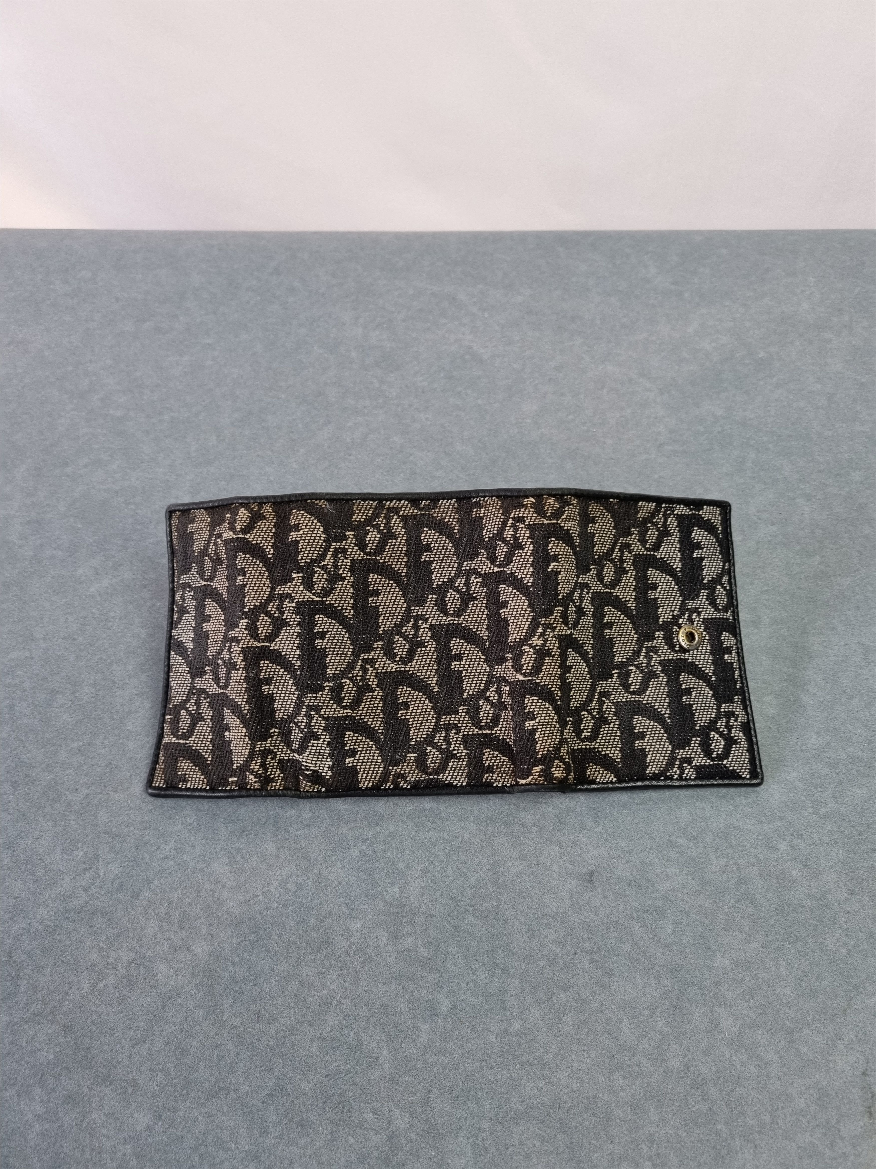 Christian Dior Monsieur × Dior × Vintage Christian Dior Oblique Monogram Wallet Vintage Rare Size ONE SIZE - 2 Thumbnail